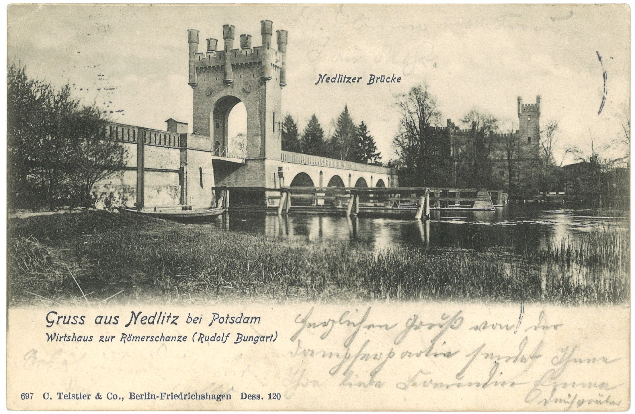 Potsdam-Nedlitz: Nordbrücke (Landesgeschichtliche Vereinigung für die Mark Brandenburg e.V., Archiv CC BY)