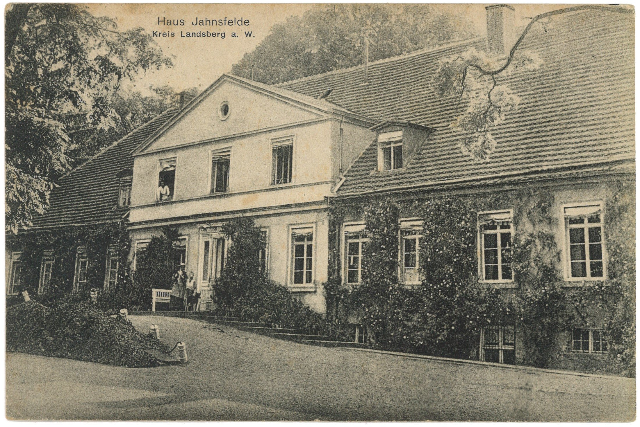 Jahnsfelde (Kr. Landberg/Warthe) [Janczewo]: Herrenhaus (Landesgeschichtliche Vereinigung für die Mark Brandenburg e.V., Archiv CC BY)