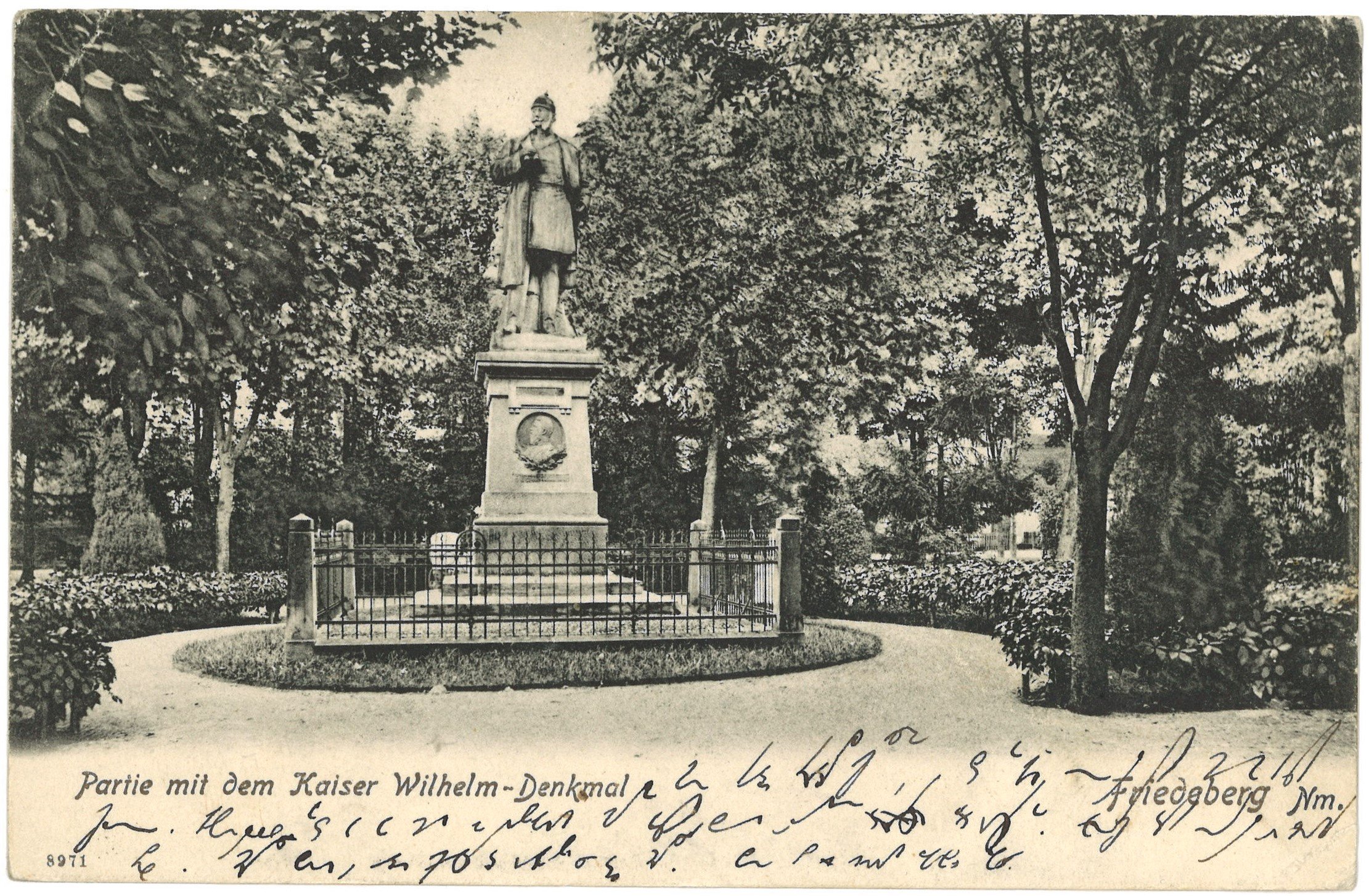 Friedeberg (Neumark) [Strzelce Krajeńskie]: Kaiser-Wilhelm-Denkmal (Landesgeschichtliche Vereinigung für die Mark Brandenburg e.V., Archiv CC BY)