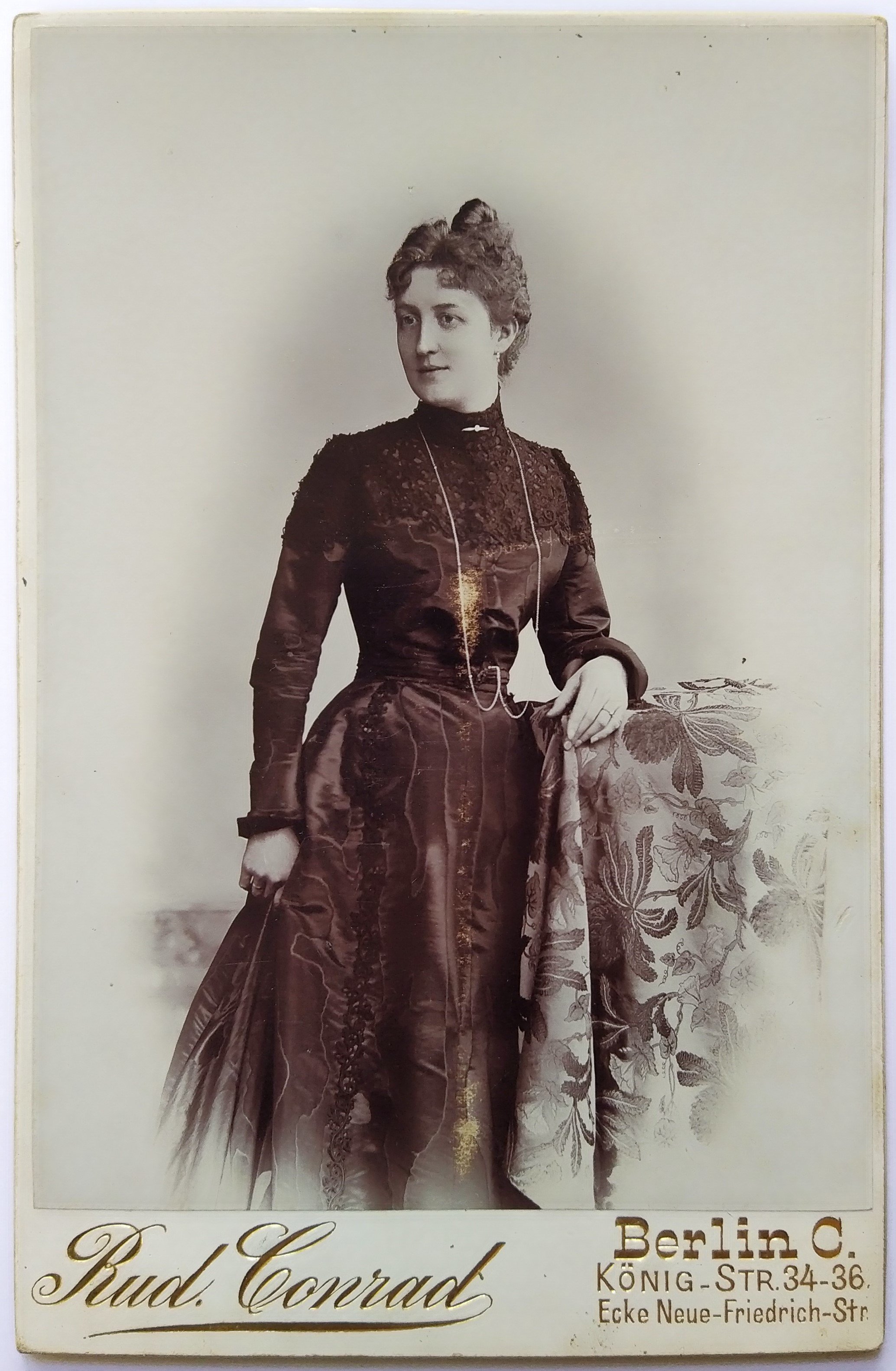 Fröhlich, Klara, geb. May (1874–1953), Frau des Juweliers Georg Fröhlich in Berlin (Landesgeschichtliche Vereinigung für die Mark Brandenburg e.V. CC BY)