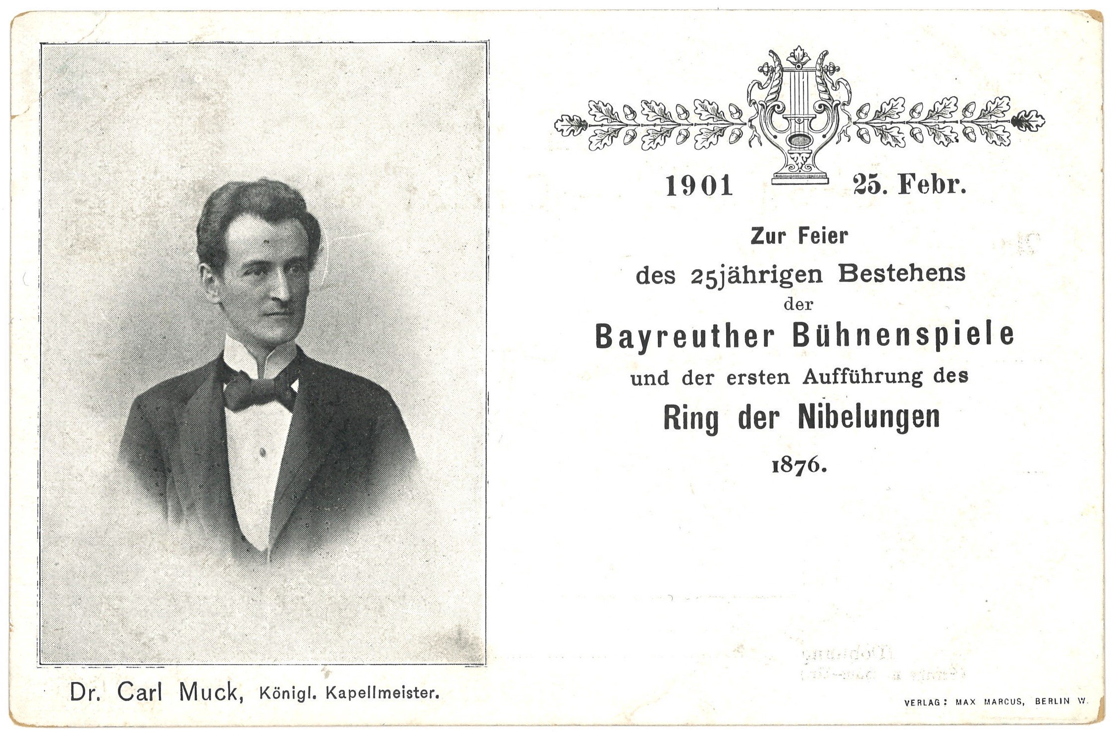 Muck, Carl (1859-1940), Dirigent (Landesgeschichtliche Vereinigung für die Mark Brandenburg e.V. CC BY)