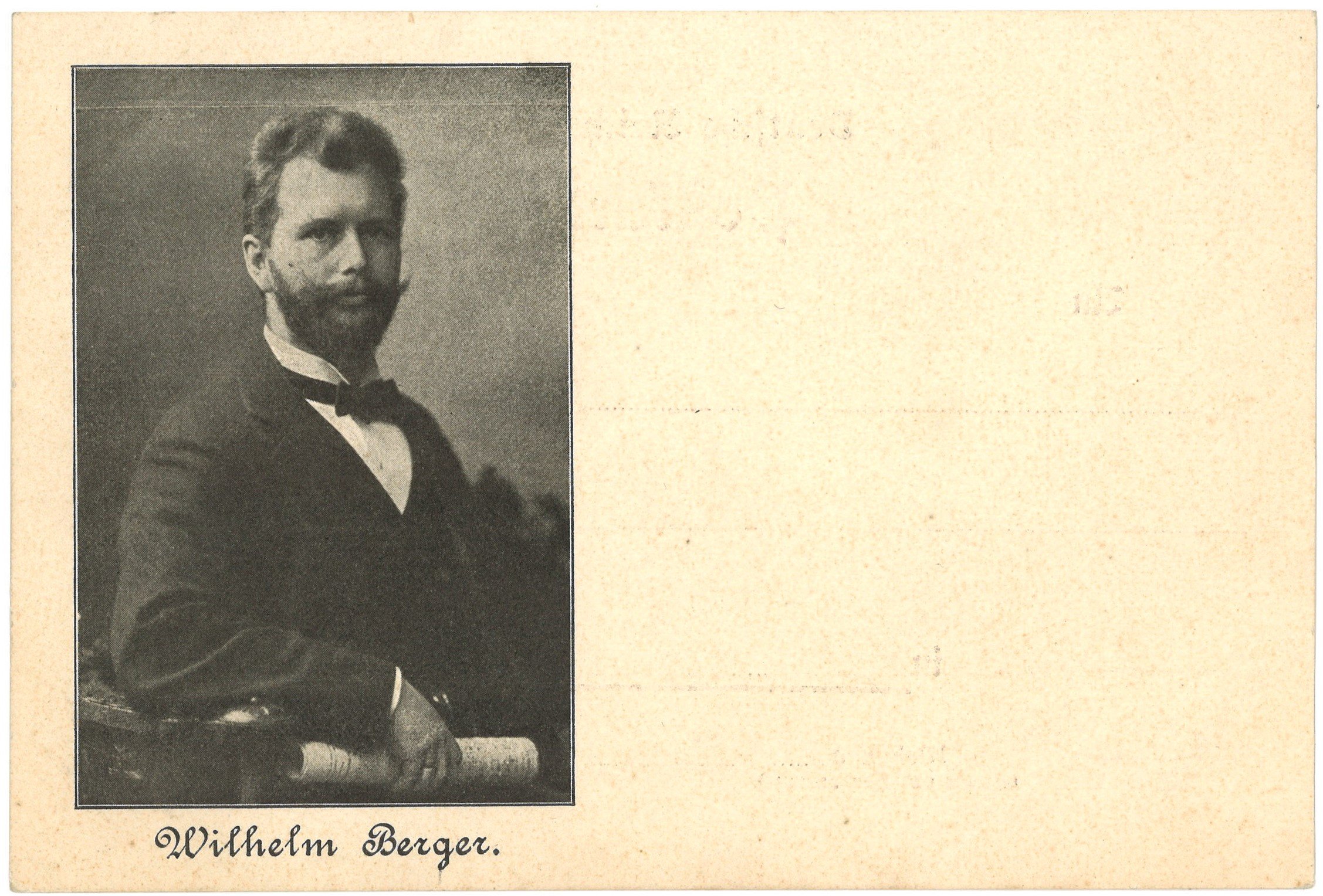 Berger, Wilhelm (1861–1911), Komponist (Landesgeschichtliche Vereinigung für die Mark Brandenburg e.V. CC BY)