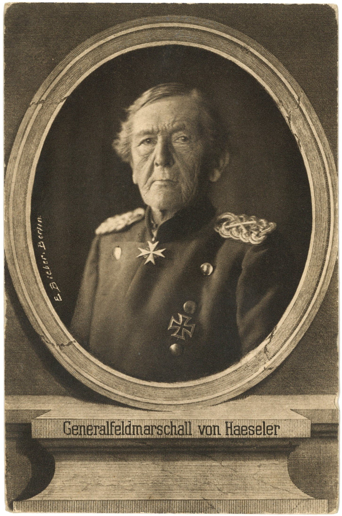Haeseler, Gottlieb von (1836–1919), preuß. Generalfeldmarschall (Landesgeschichtliche Vereinigung für die Mark Brandenburg e.V. CC BY)