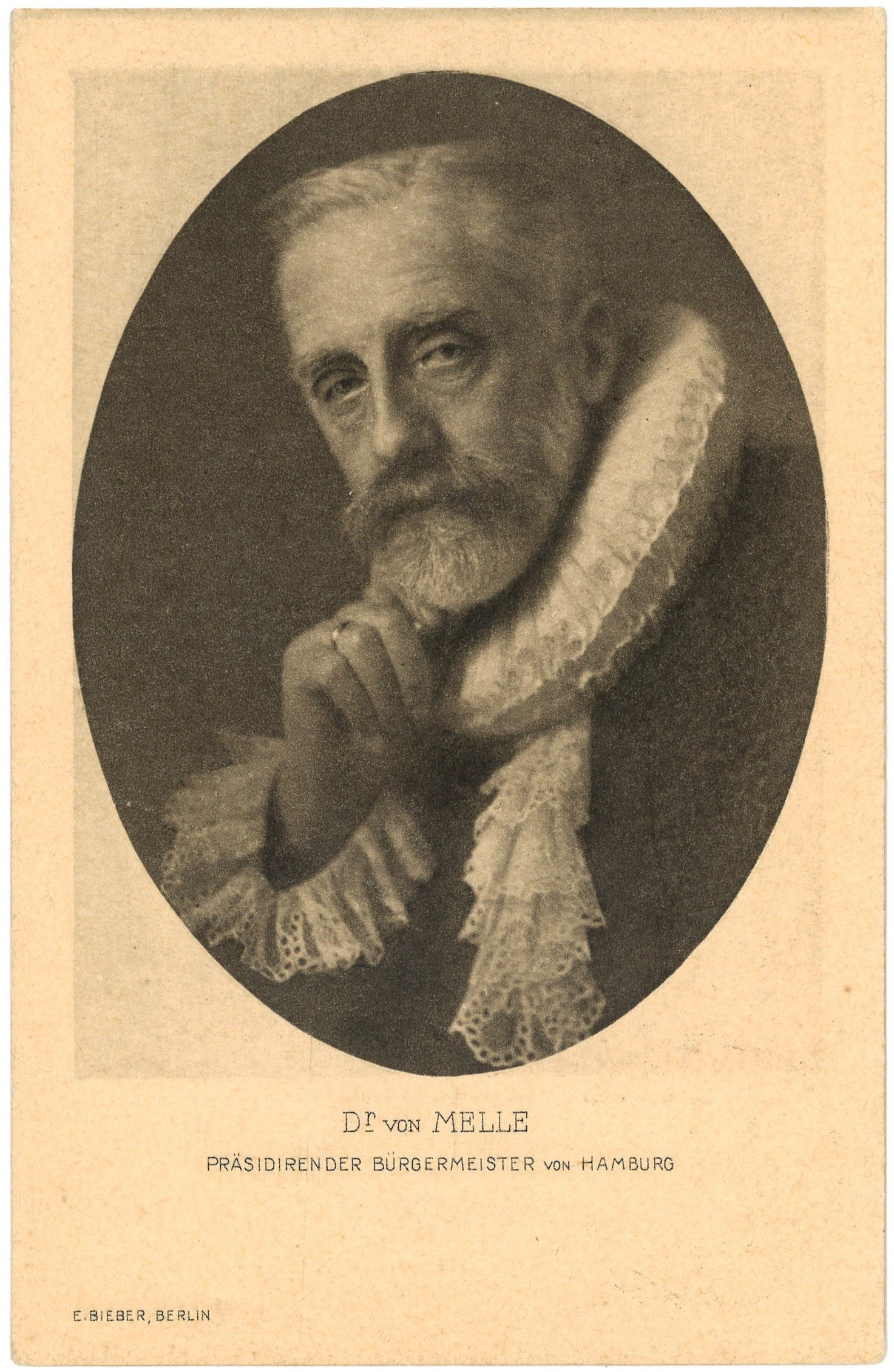 Melle, Werner von (1853–1937), Bürgermeister von Hamburg (Landesgeschichtliche Vereinigung für die Mark Brandenburg e.V. CC BY)