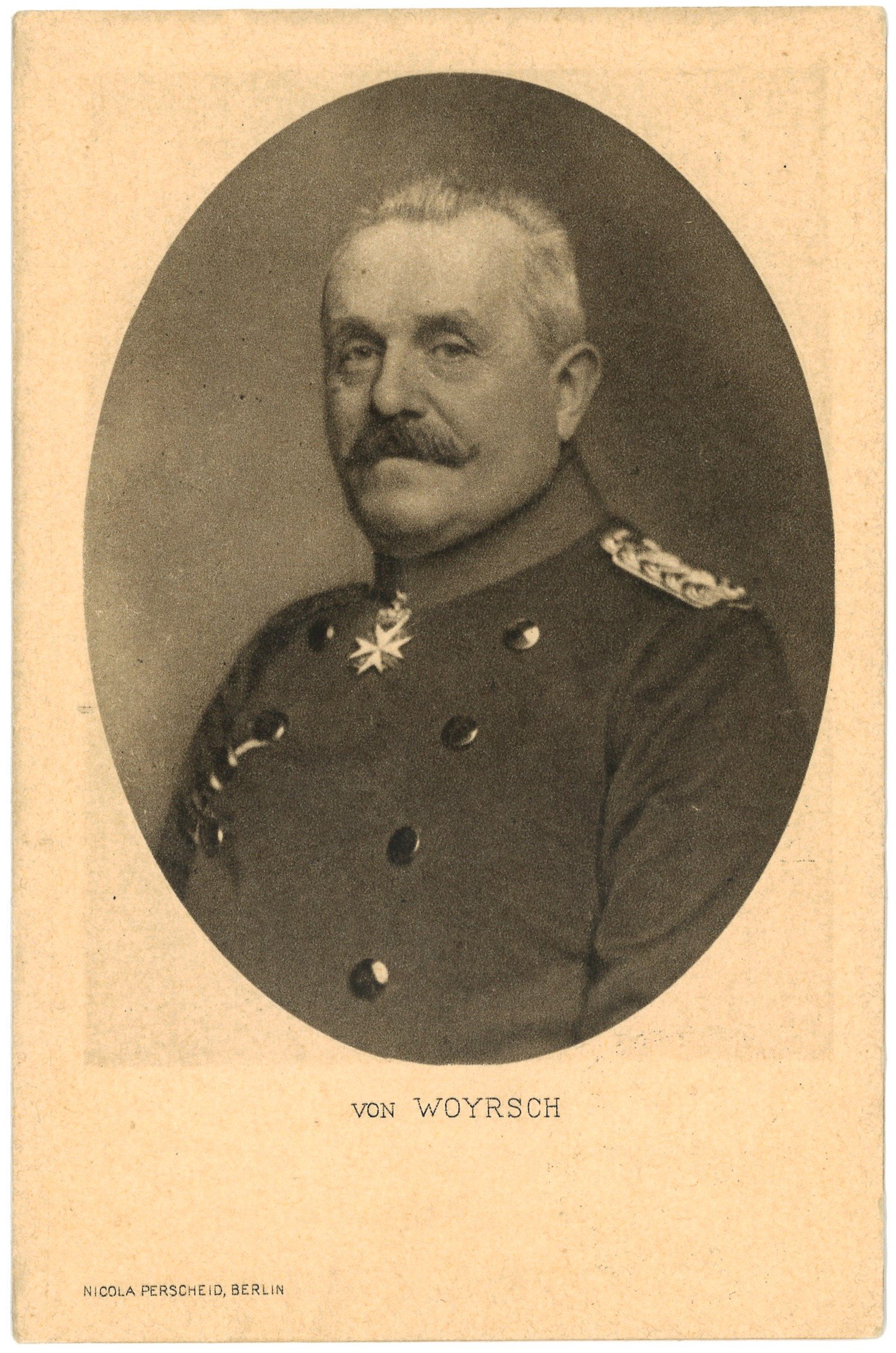 Woyrsch, Remus von (1847–1920), preuß. Generalfeldmarschall (Landesgeschichtliche Vereinigung für die Mark Brandenburg e.V. CC BY)