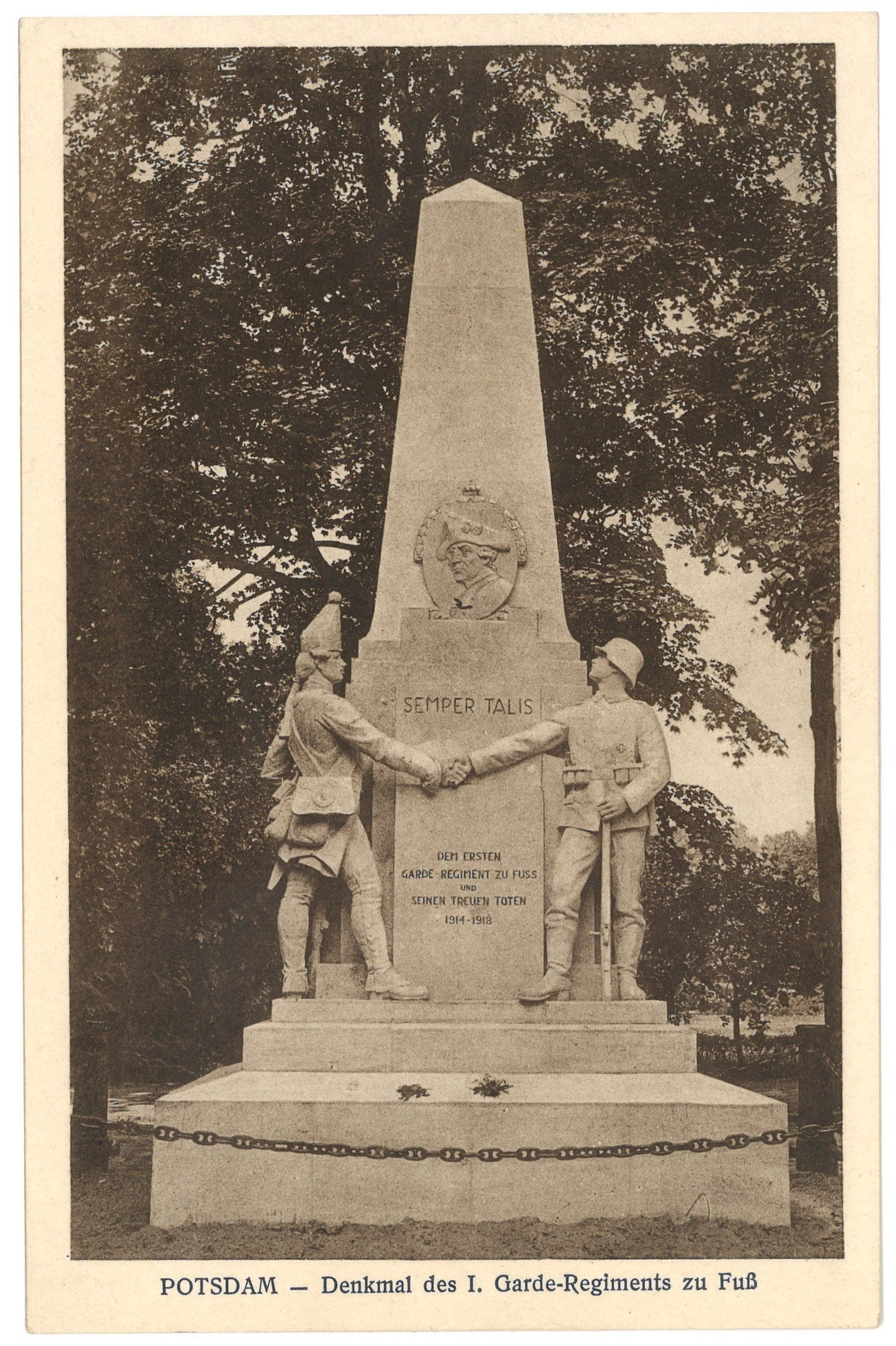 Potsdam: Denkmal des 1. Garde-Regiments zu Fuß (Landesgeschichtliche Vereinigung für die Mark Brandenburg e.V. CC BY)