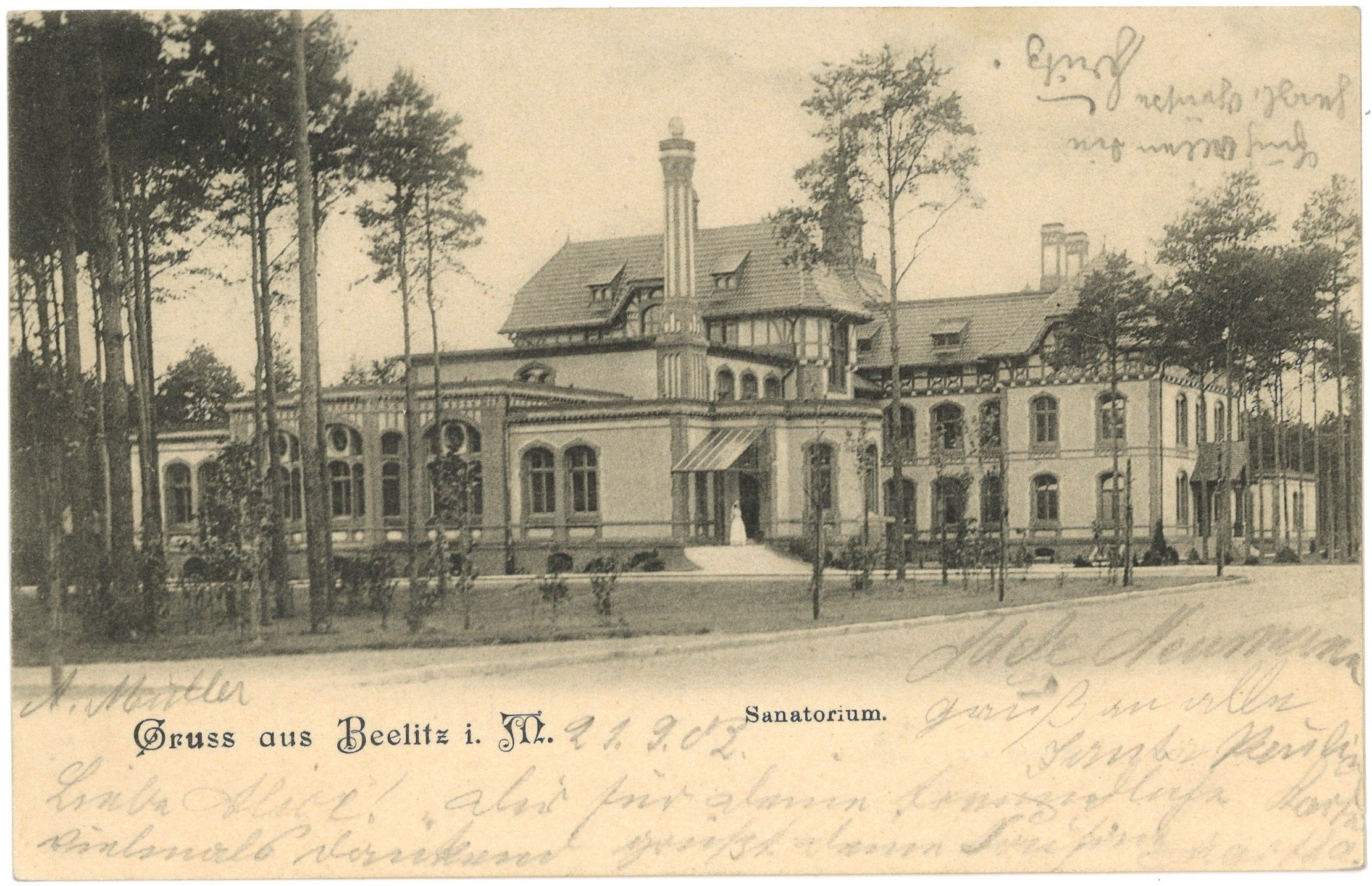 Beelitz-Heilstätten: Sanatorium (Landesgeschichtliche Vereinigung für die Mark Brandenburg e.V. CC BY)