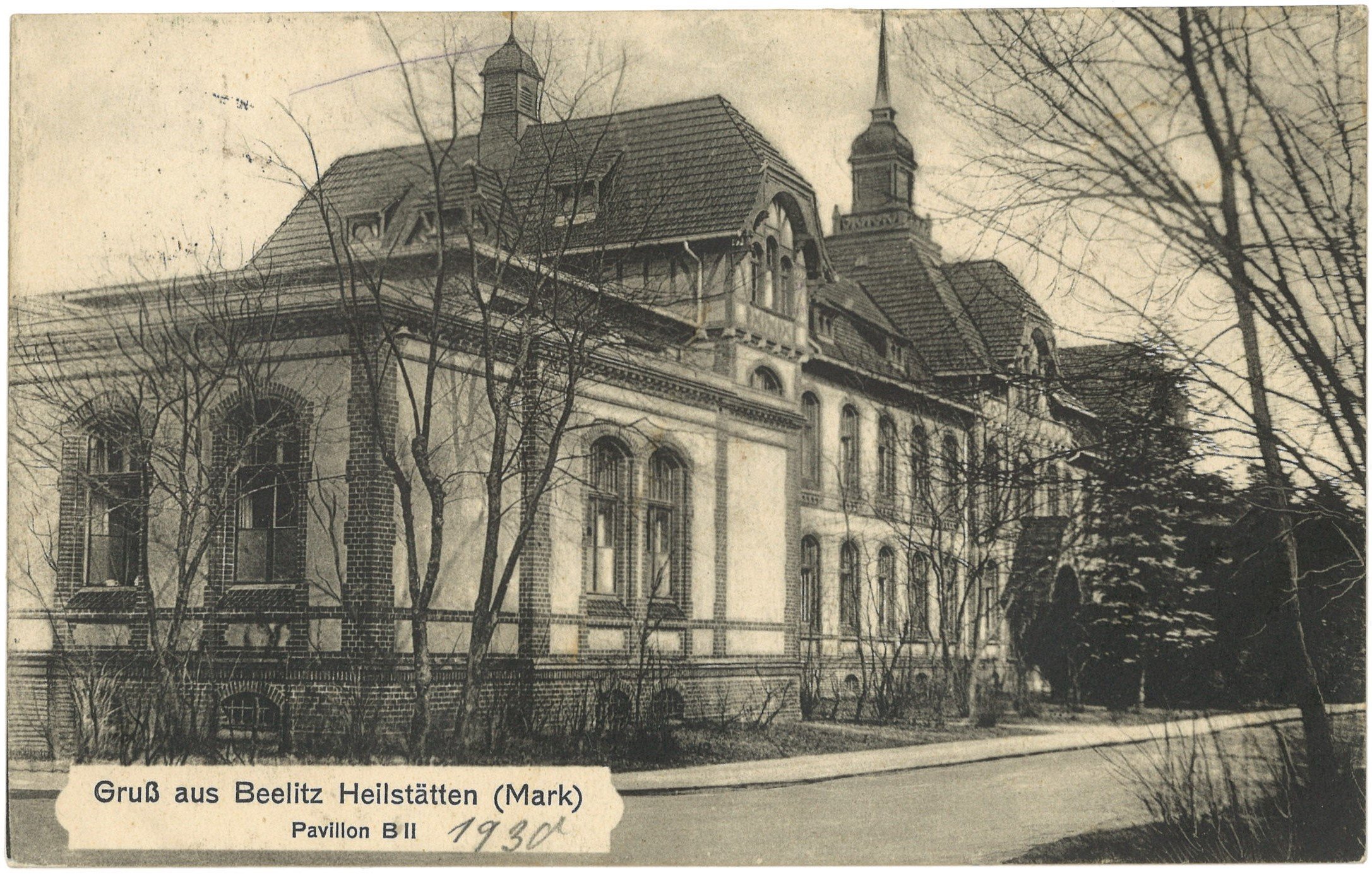 Beelitz-Heilstätten: Pavillon B II (Landesgeschichtliche Vereinigung für die Mark Brandenburg e.V. CC BY)