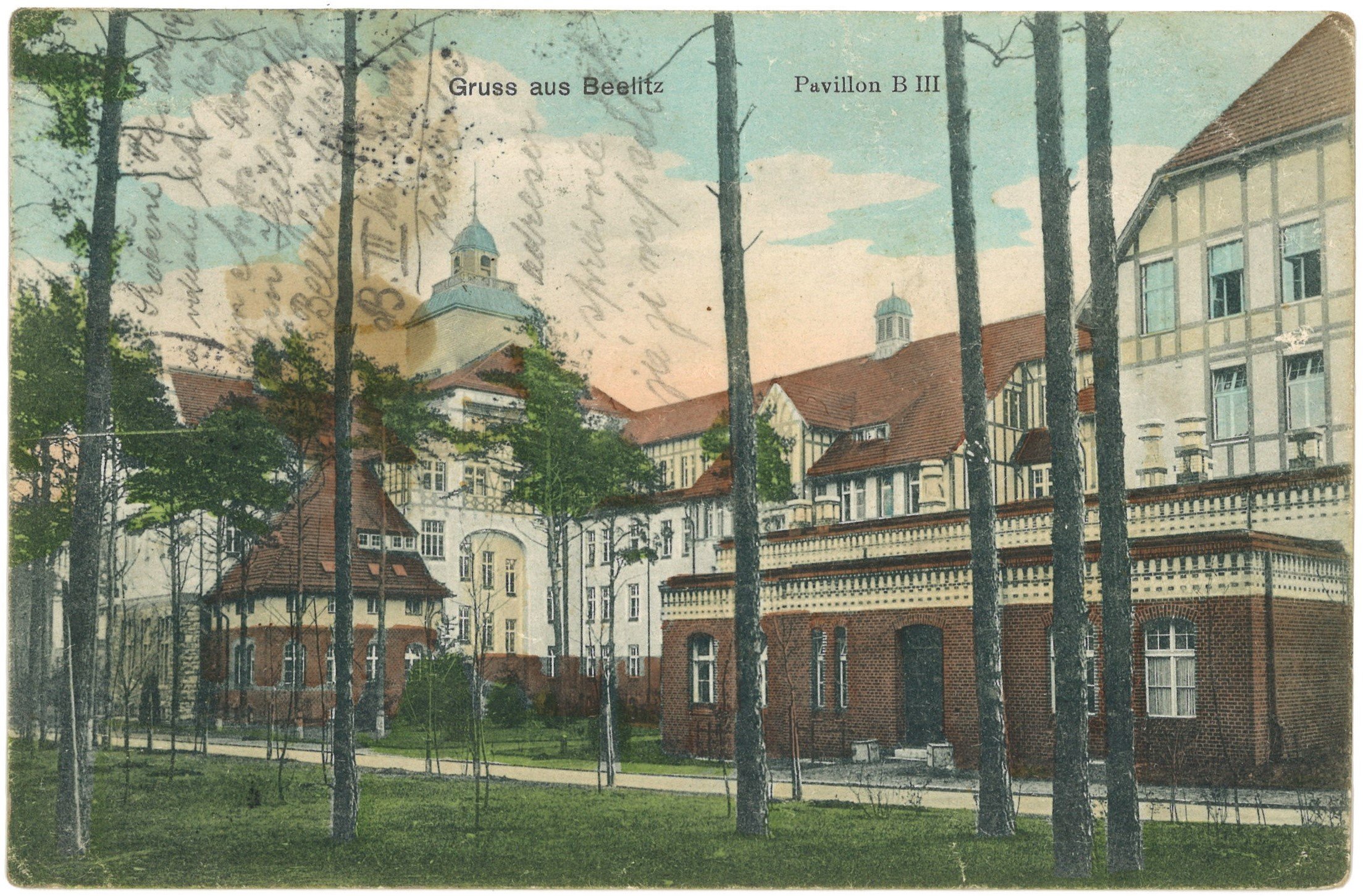 Beelitz-Heilstätten: Pavillon B III (Landesgeschichtliche Vereinigung für die Mark Brandenburg e.V. CC BY)