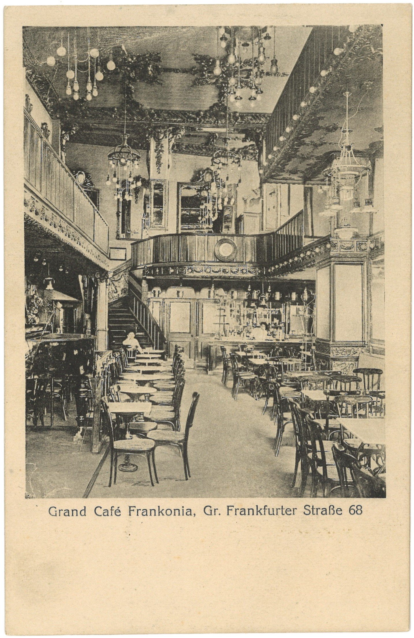 Berlin-Friedrichshain: Café "Frankonia", Große Frankfurter Straße 68 (Landesgeschichtliche Vereinigung für die Mark Brandenburg e.V. CC BY)