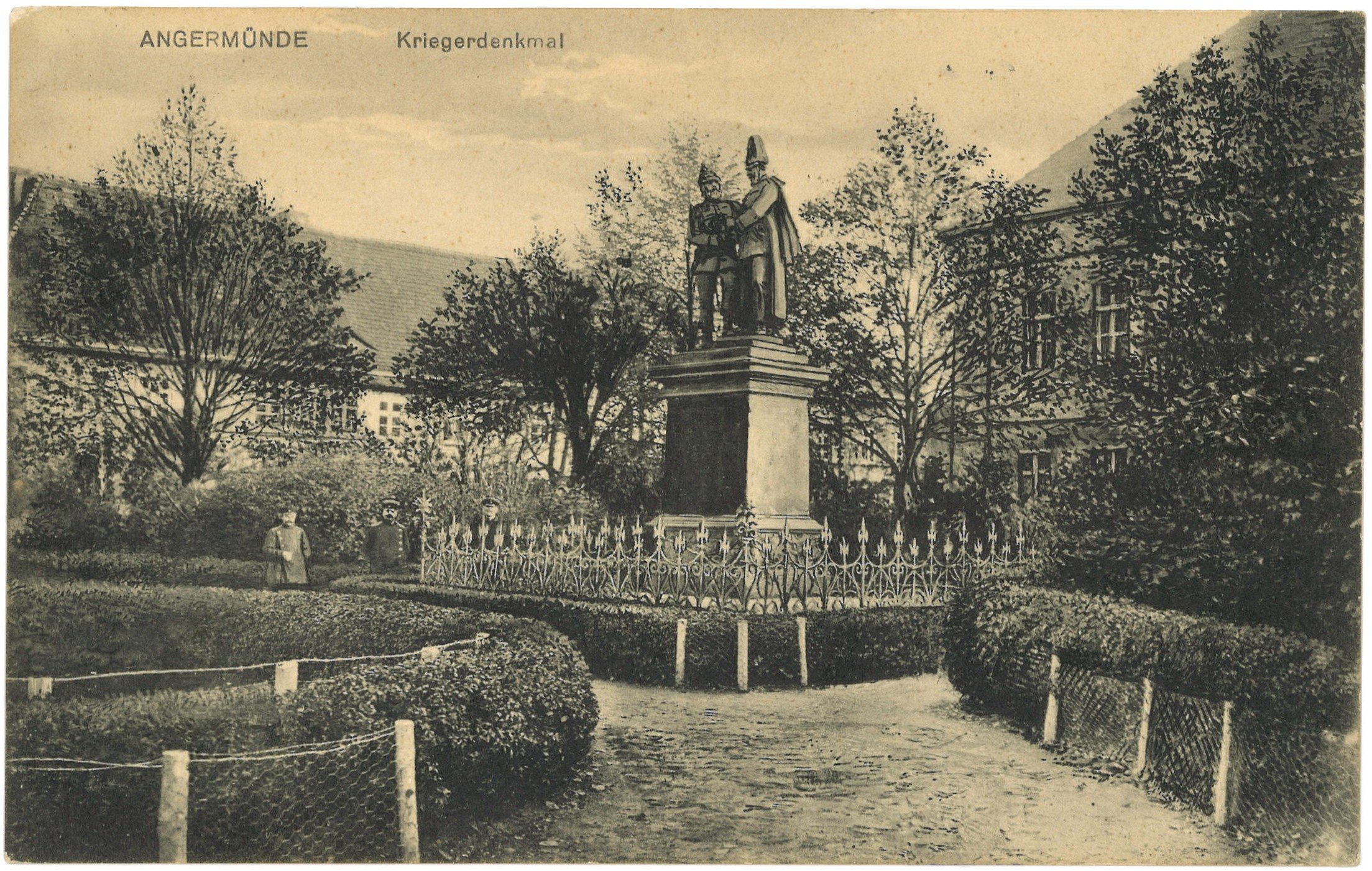 Angermünde: Kriegerdenkmal (Landesgeschichtliche Vereinigung für die Mark Brandenburg e.V. CC BY)