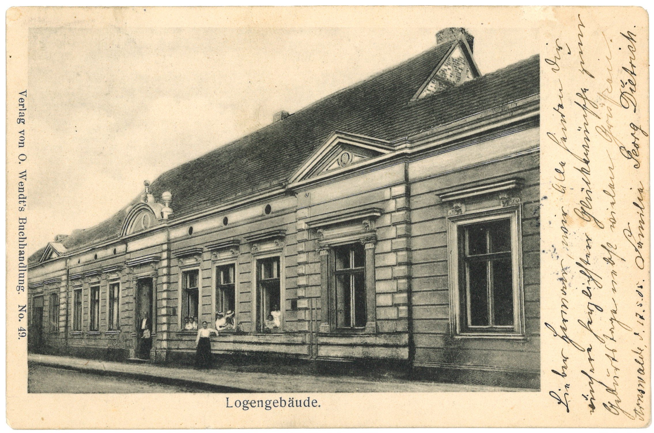 Arnswalde: Logengebäude (Landesgeschichtliche Vereinigung für die Mark Brandenburg e.V. CC BY)