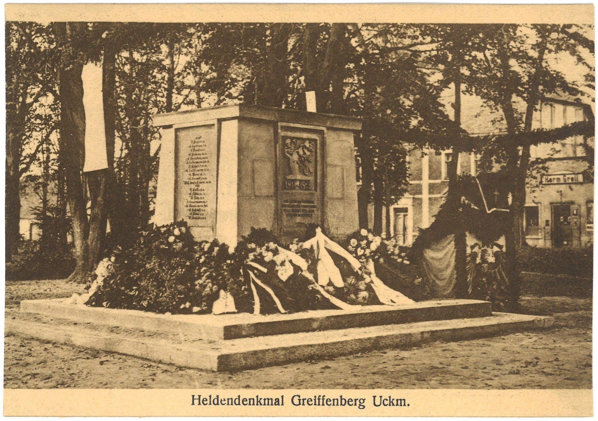 Greiffenberg (Uckermark): Kriegerdenkmal (Landesgeschichtliche Vereinigung für die Mark Brandenburg e.V. CC BY)