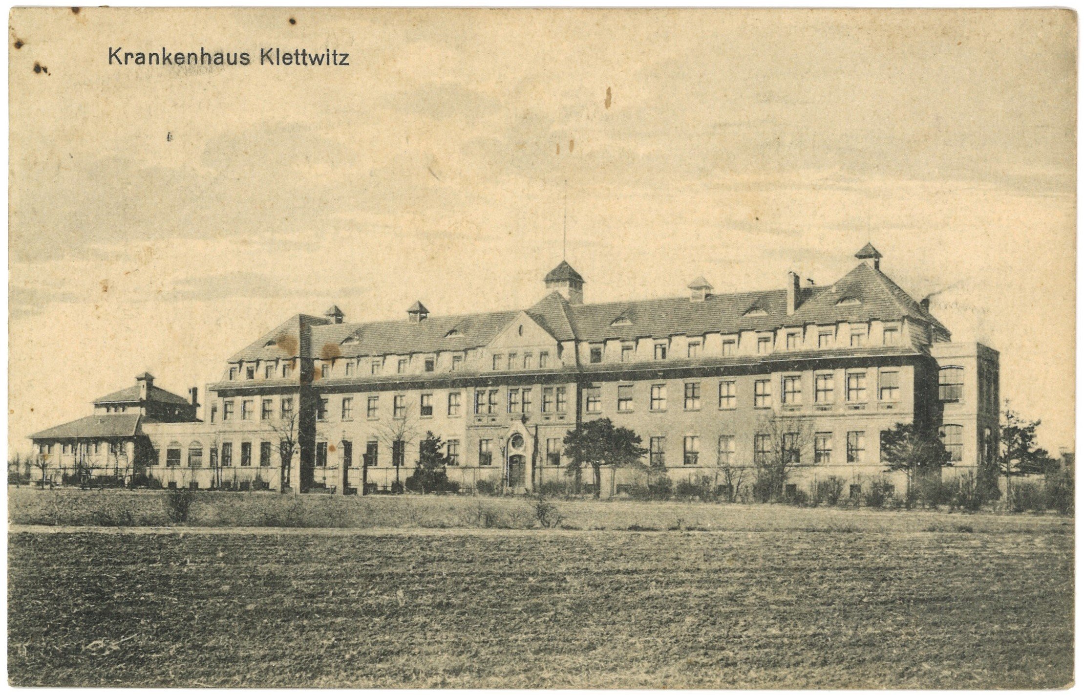 Klettwitz: Krankenhaus (Landesgeschichtliche Vereinigung für die Mark Brandenburg e.V. CC BY)