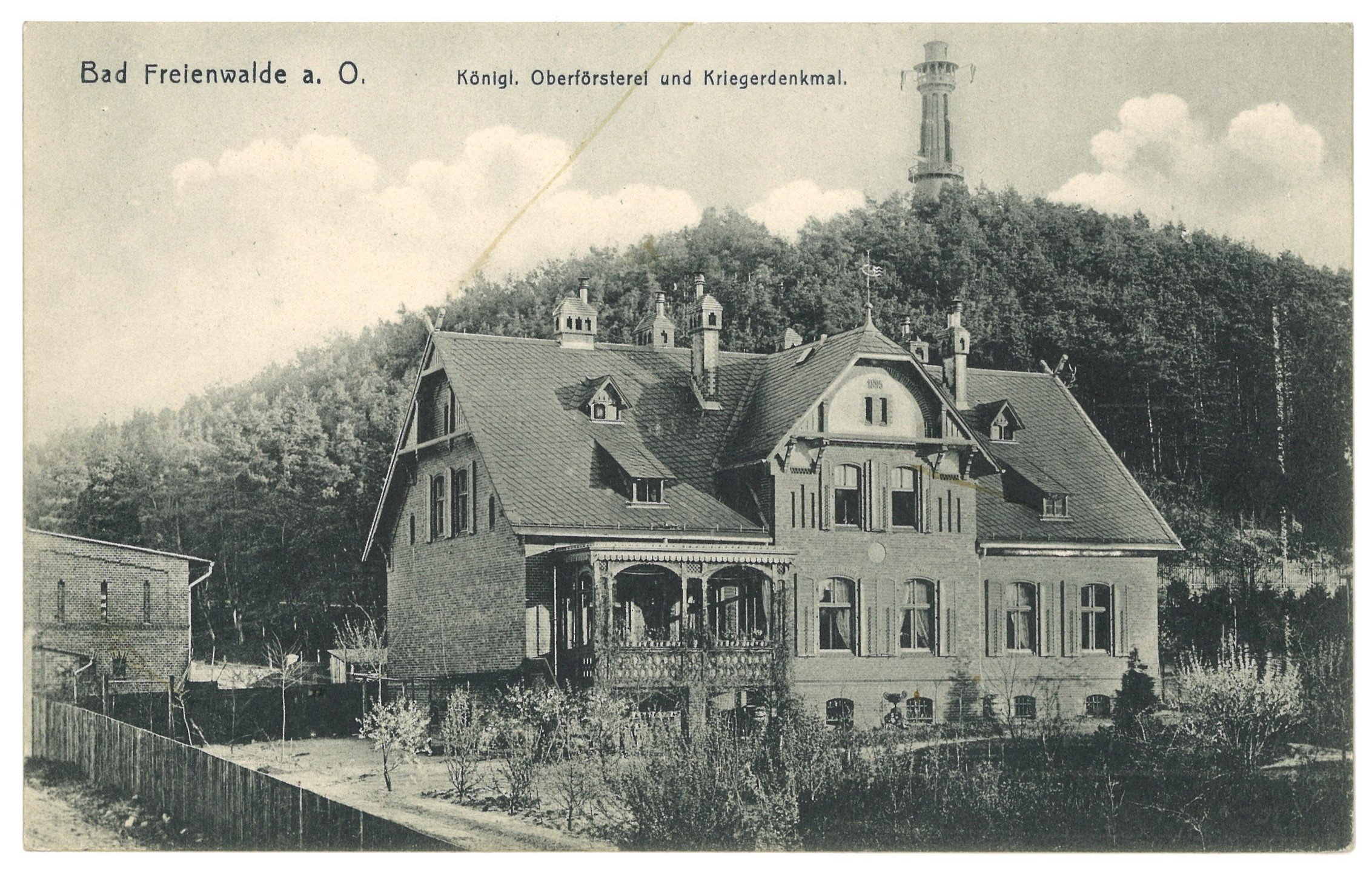 Bad Freienwalde/Oder: Oberförsterei [1. Exemplar] (Landesgeschichtliche Vereinigung für die Mark Brandenburg e.V. CC BY)