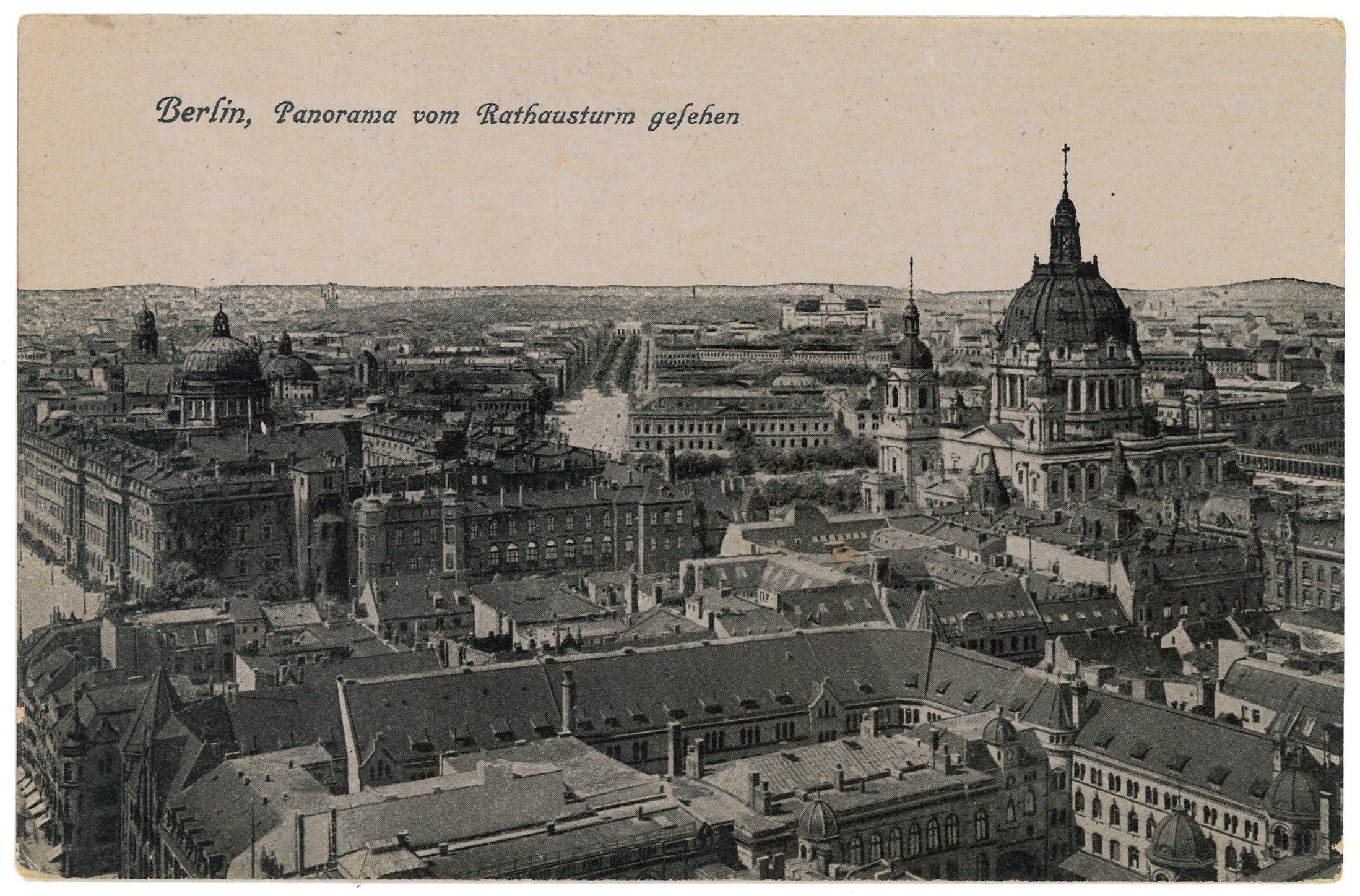 Berlin-Mitte: Blick von Rathausturm nach Nordwesten (Landesgeschichtliche Vereinigung für die Mark Brandenburg e.V. CC BY)