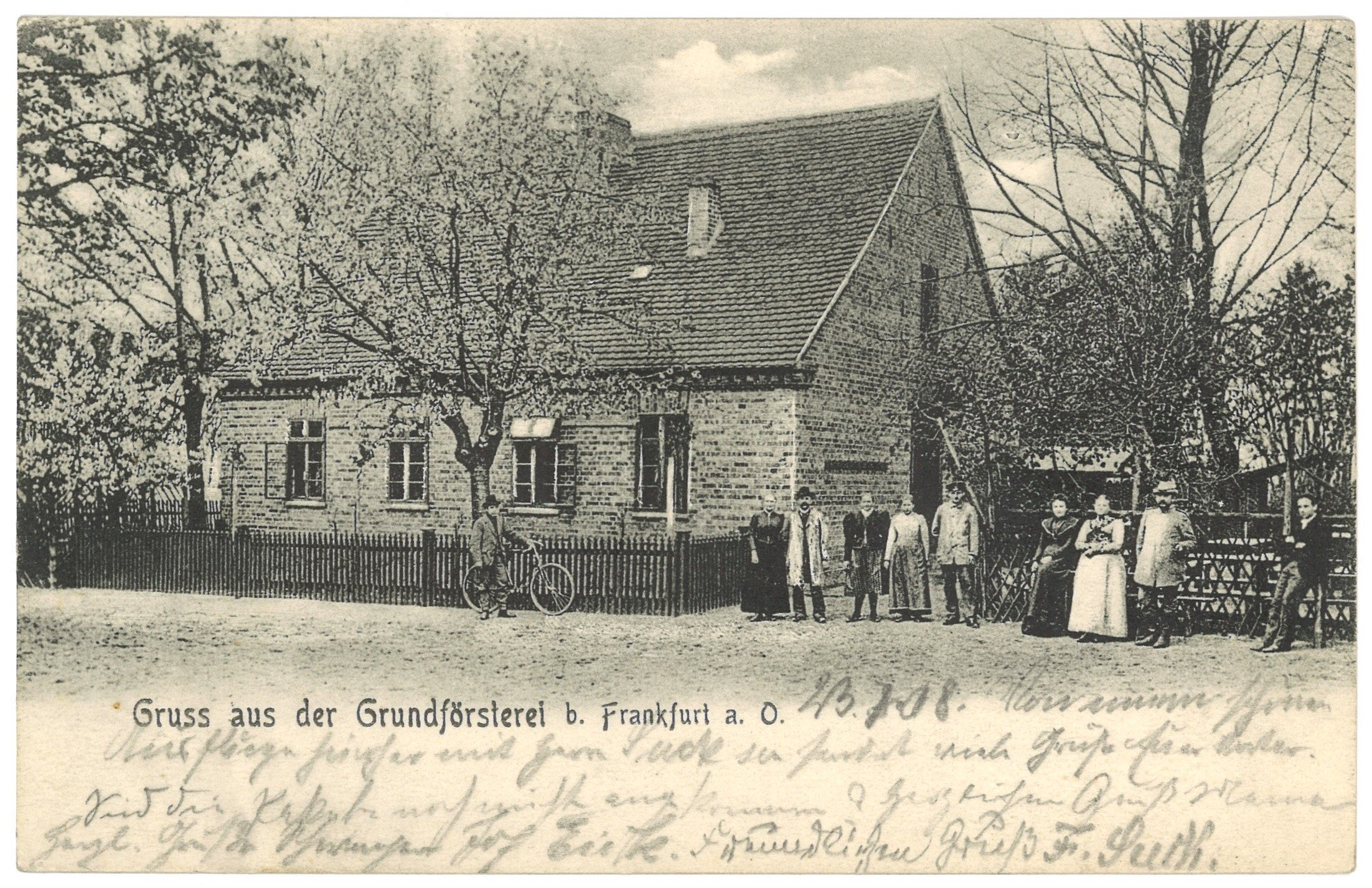 Kunersdorf (Kr. Weststernberg) [Kunowice]: Grundförsterei (Landesgeschichtliche Vereinigung für die Mark Brandenburg e.V. CC BY)