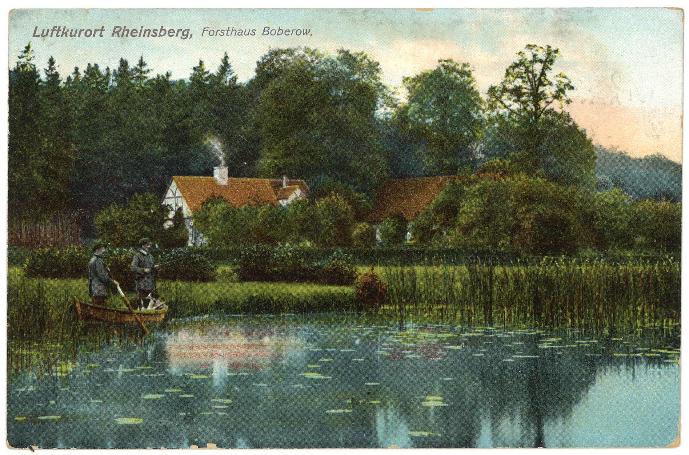 Boberow bei Rheinsberg: Forsthaus von Südwesten (Landesgeschichtliche Vereinigung für die Mark Brandenburg e.V. CC BY)