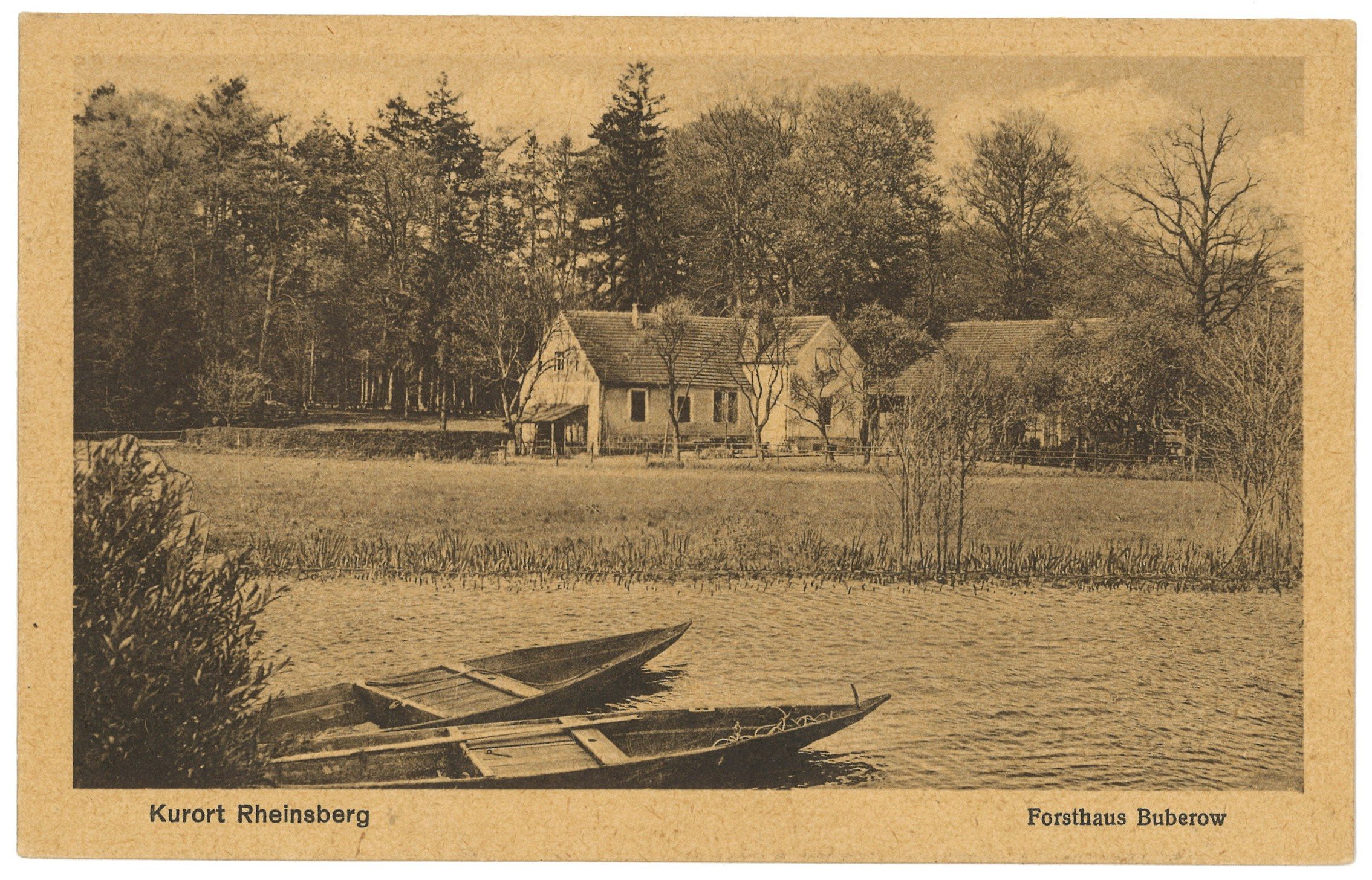 Boberow bei Rheinsberg: Forsthaus von Südosten (Landesgeschichtliche Vereinigung für die Mark Brandenburg e.V. CC BY)