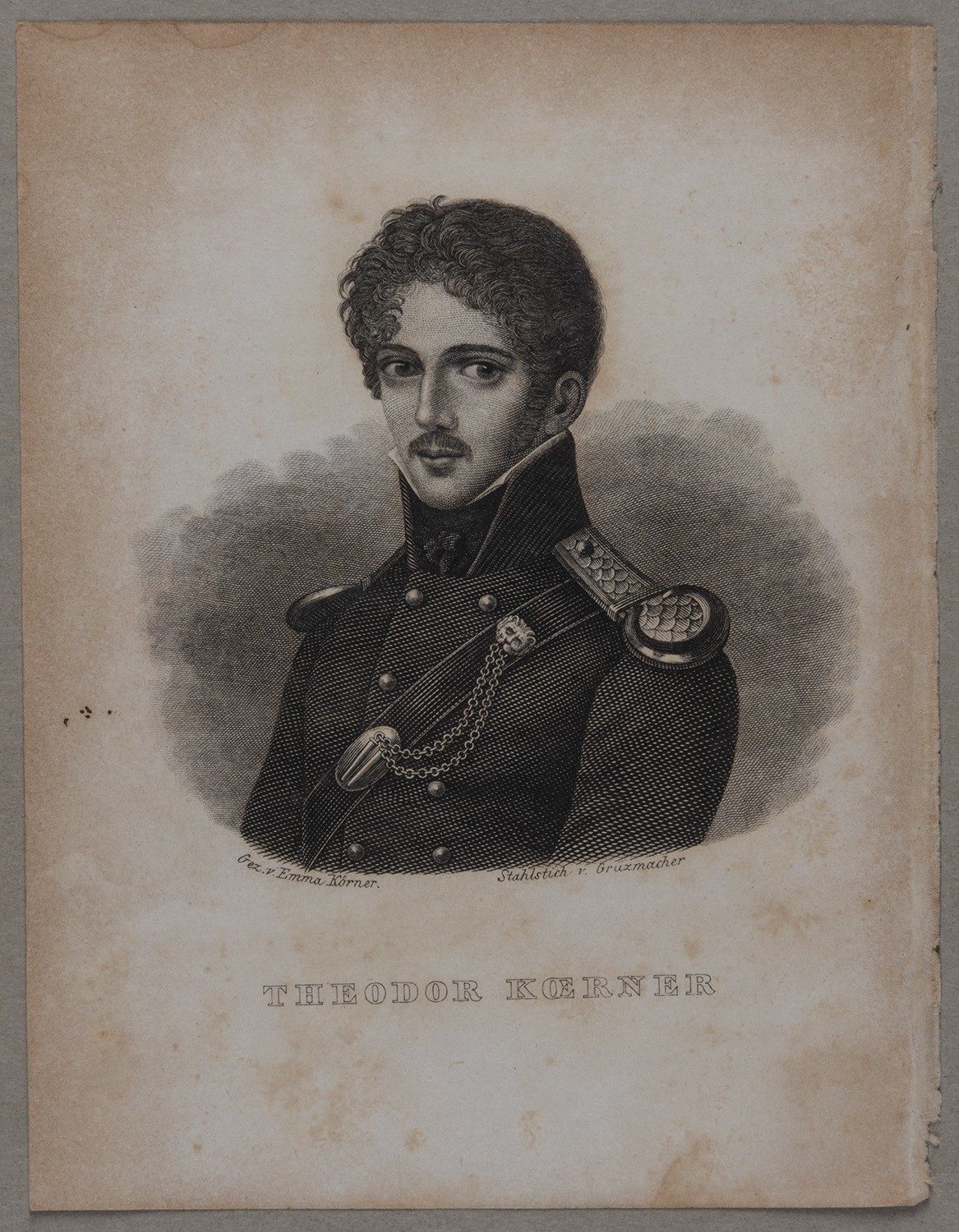 Körner, Theodor (1791-1813), Dichter und Freiheitskämpfer (Landesgeschichtliche Vereinigung für die Mark Brandenburg e.V., Archiv CC BY)