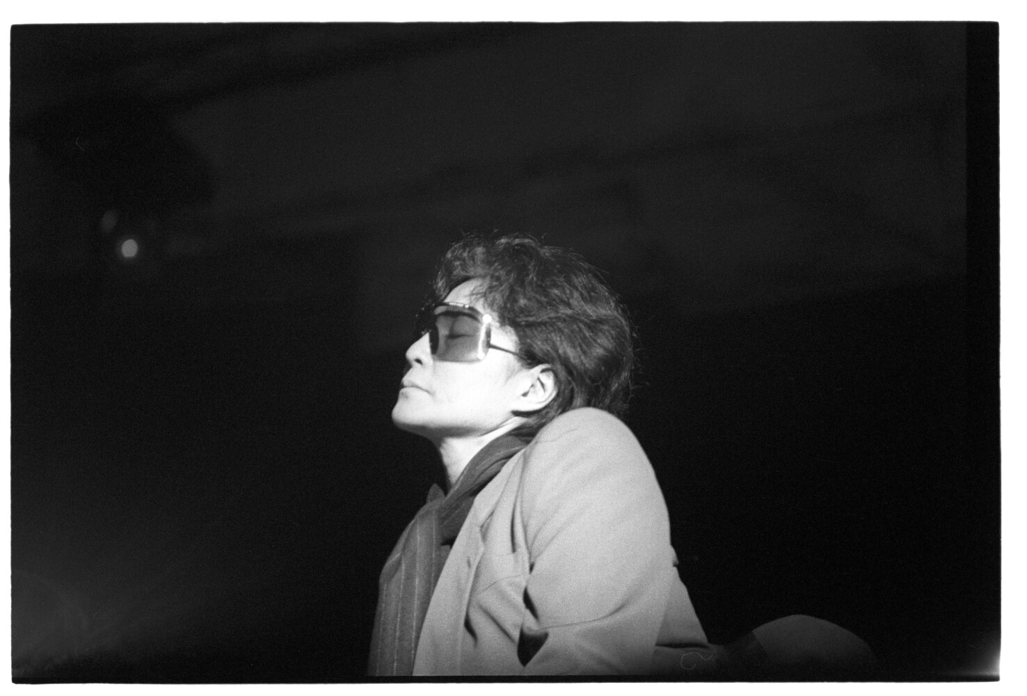 Yoko Ono 3.3.1986 I N2 (Rita Maier / Schwules Museum Berlin RR-P)