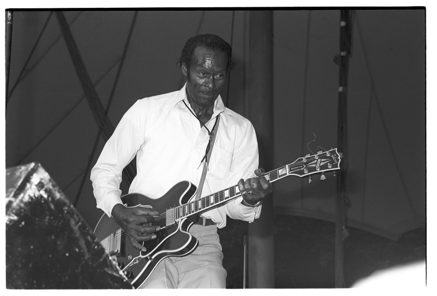 Chuck Berry 4.7.1987 I N1 (Rita Maier / Schwules Museum Berlin RR-P)