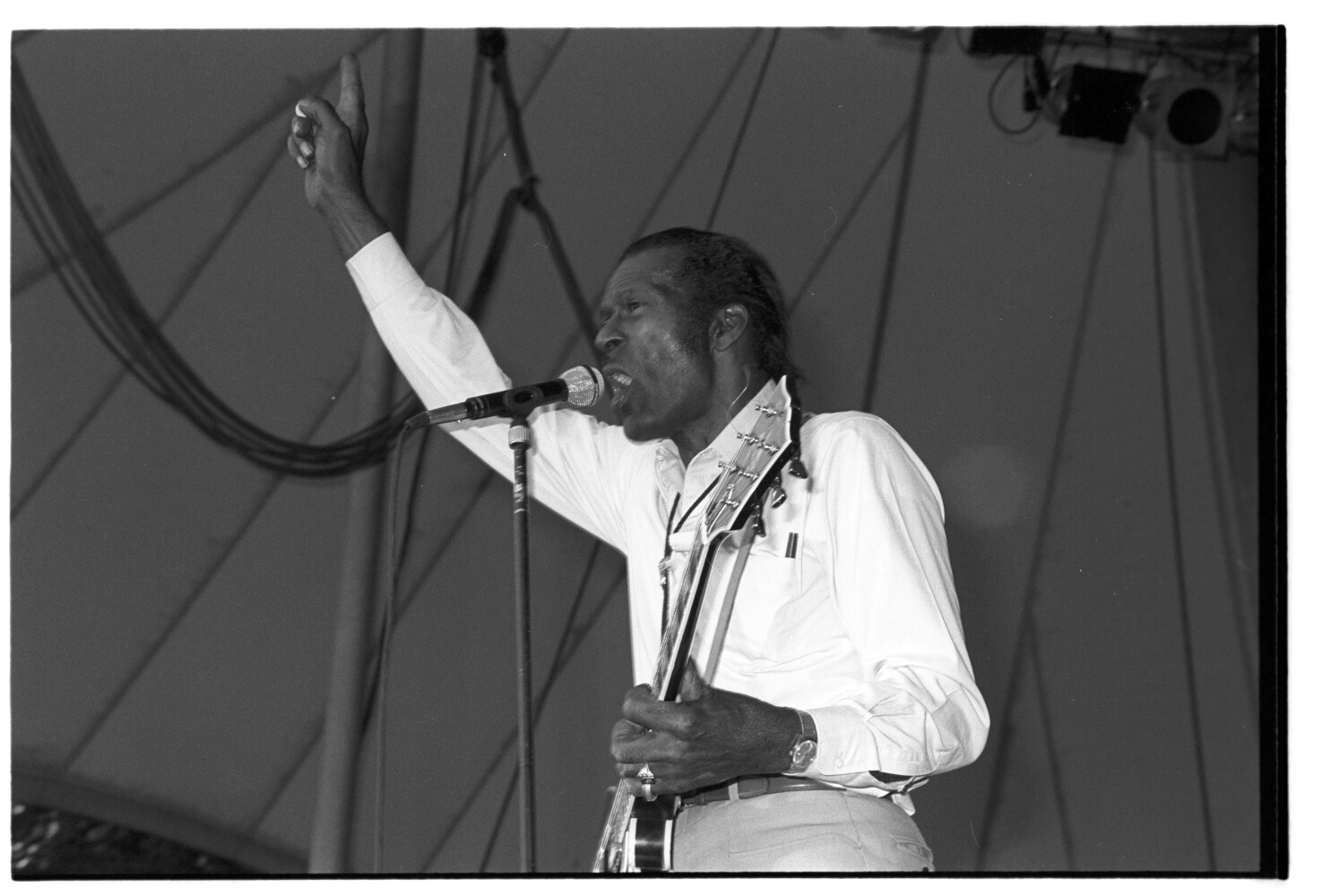Chuck Berry 4.7.1987 II N2 (Rita Maier / Schwules Museum Berlin RR-P)