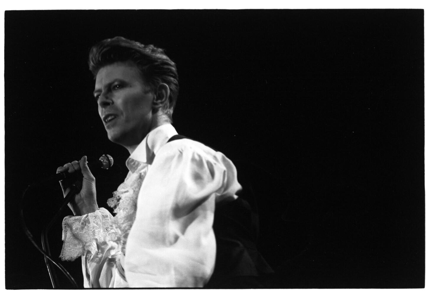 David Bowie 31.8.1990 I N4 (Rita Maier / Schwules Museum Berlin RR-P)