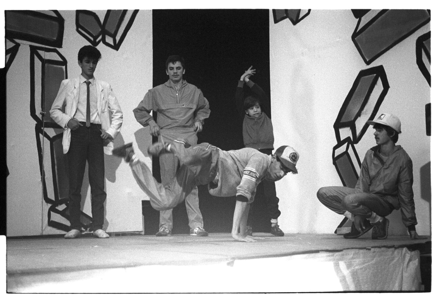 Breakdance FU-Nacht 5.11.1983 I N3 (Rita Maier / Schwules Museum Berlin RR-P)