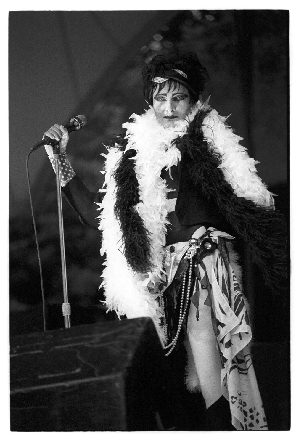 Siouxsie and the Banshees 10.07.1987 I N 1 (Rita Maier / Schwules Museum Berlin RR-P)