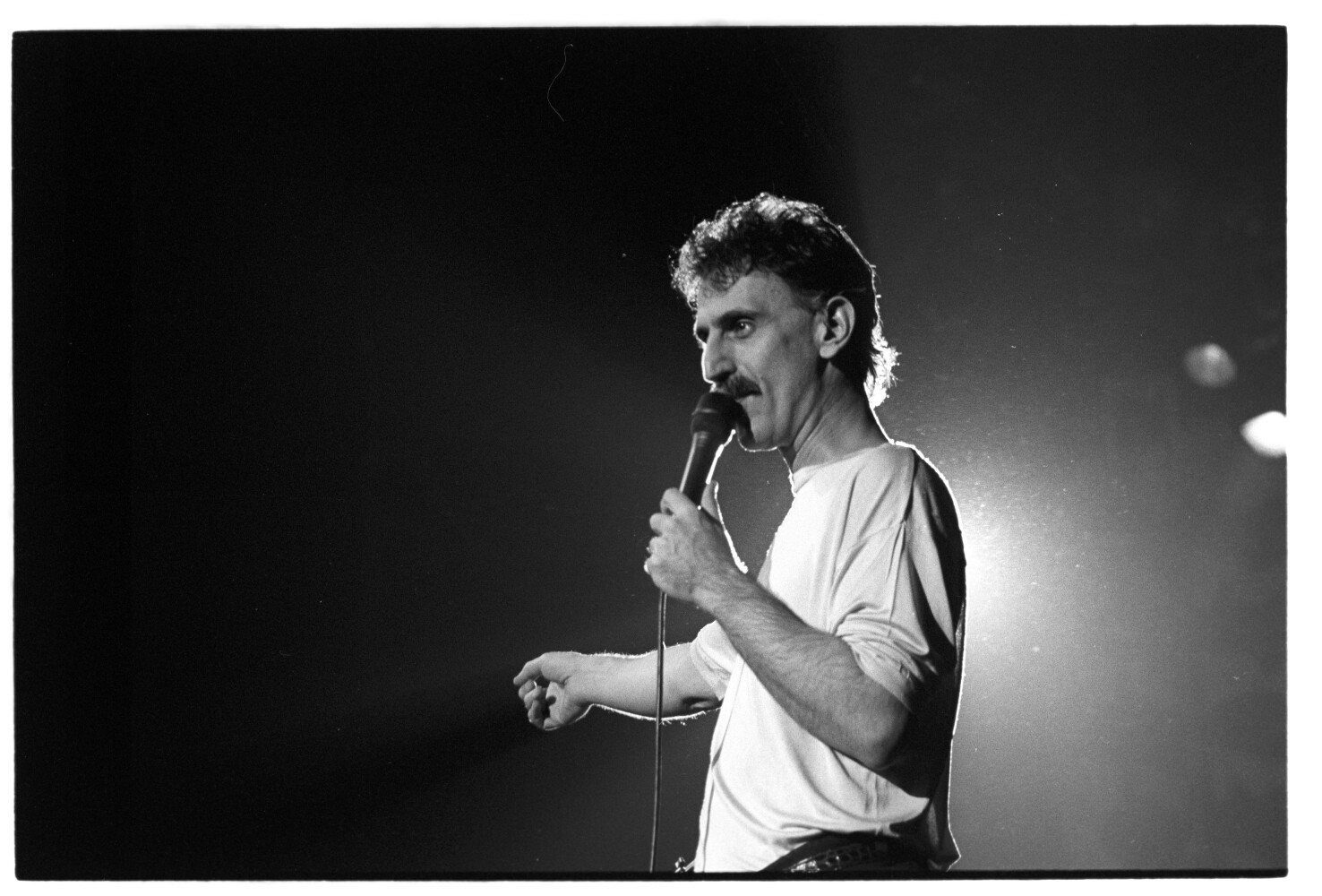 Frank Zappa 11.+12.04.1988 I N 3 (Rita Maier / Schwules Museum Berlin RR-P)