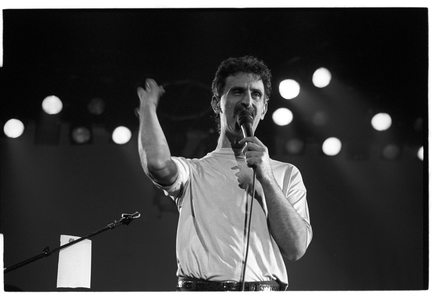 Frank Zappa 11.+12.04.1988 I N 4 (Rita Maier / Schwules Museum Berlin RR-P)