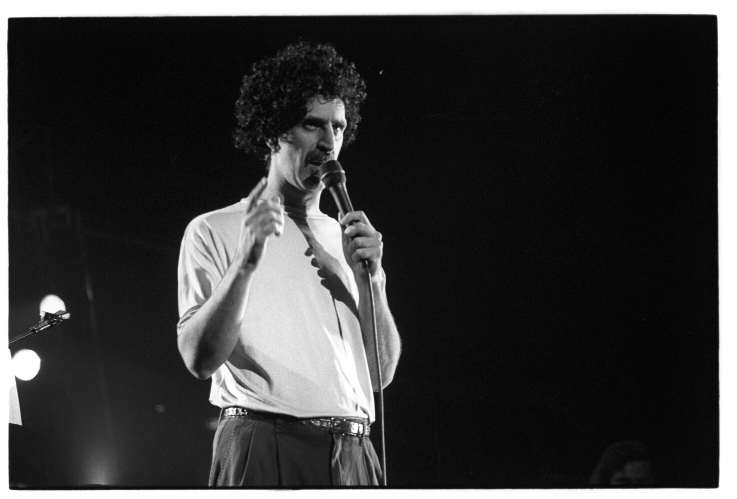 Frank Zappa 11.+12.04.1988 I N 5 (Rita Maier / Schwules Museum Berlin RR-P)