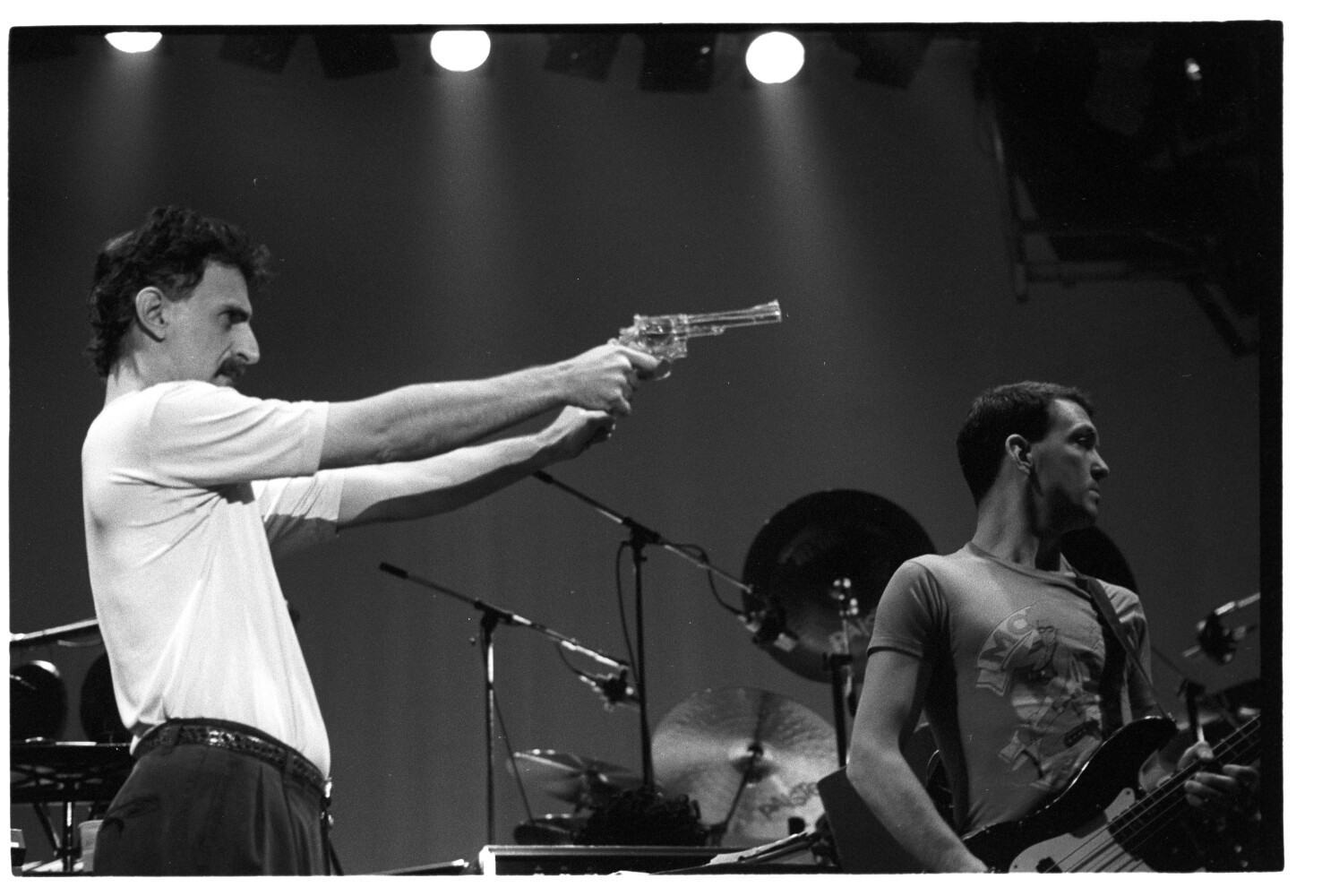 Frank Zappa 11.+12.04.1988 I N 7 (Rita Maier / Schwules Museum Berlin RR-P)