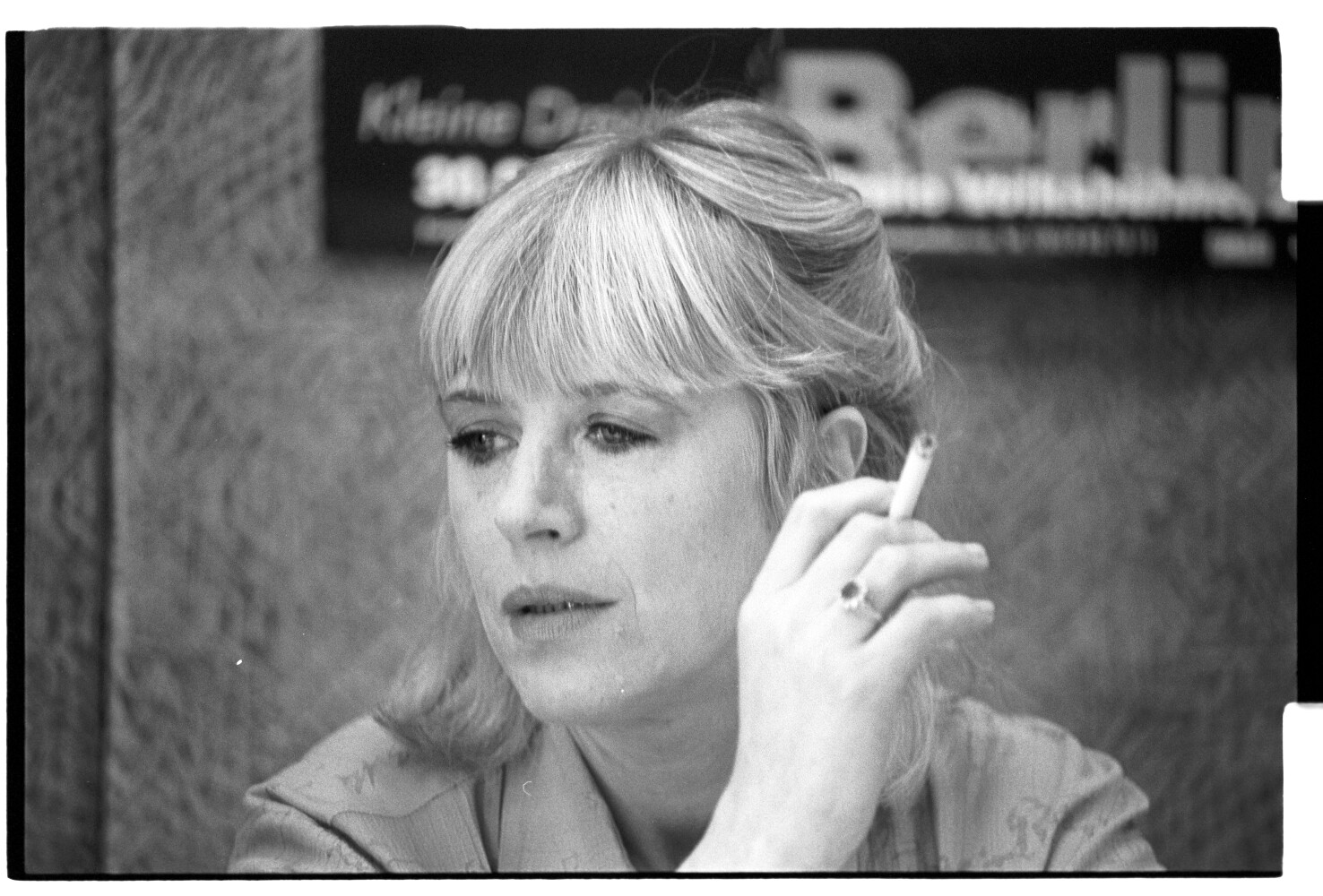 Marianne Faithfull 26.9.1991 I N1 (Rita Maier / Schwules Museum Berlin RR-P)
