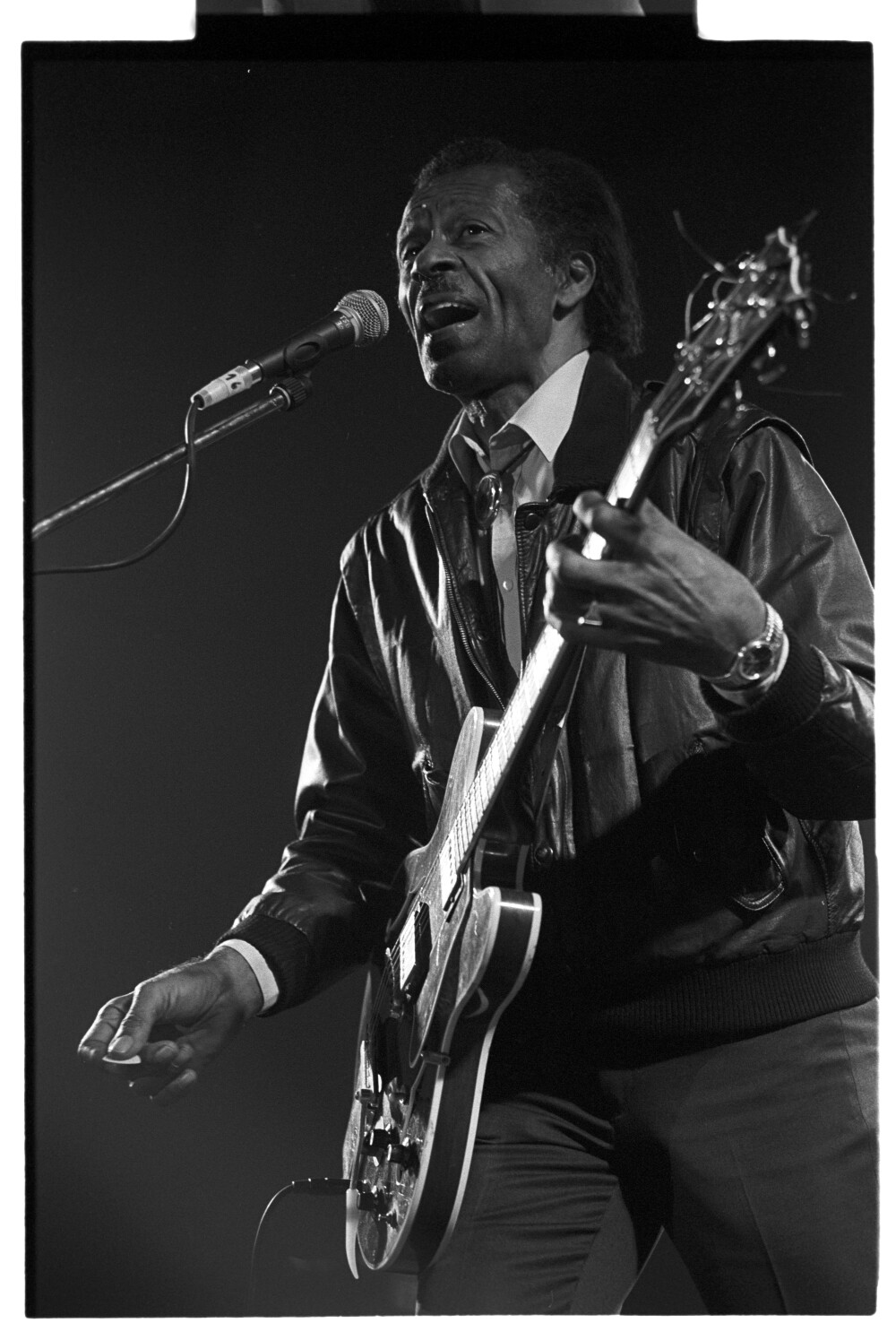Chuck Berry 25.11.1992 I N1 (Rita Maier / Schwules Museum Berlin RR-P)