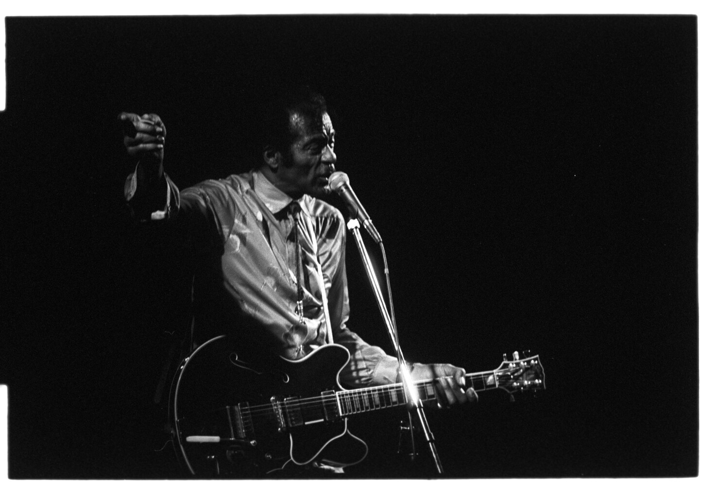 Chuck Berry 14.2.1988 I N6 (Rita Maier / Schwules Museum Berlin RR-P)