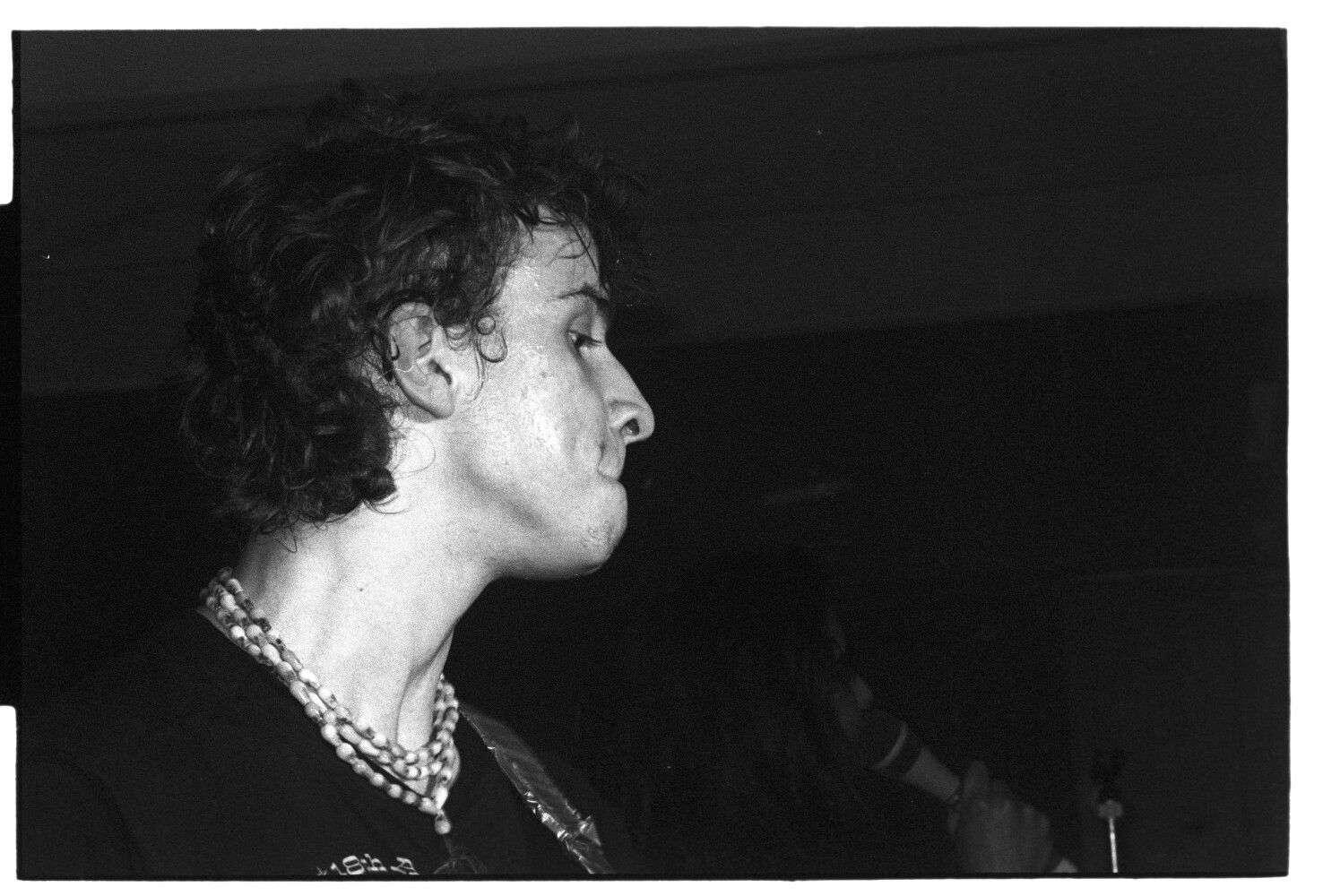 Mona Mur, FM Einheit, Alexander von Borsig 9.3.1985 I N29 (Rita Maier / Schwules Museum Berlin RR-P)
