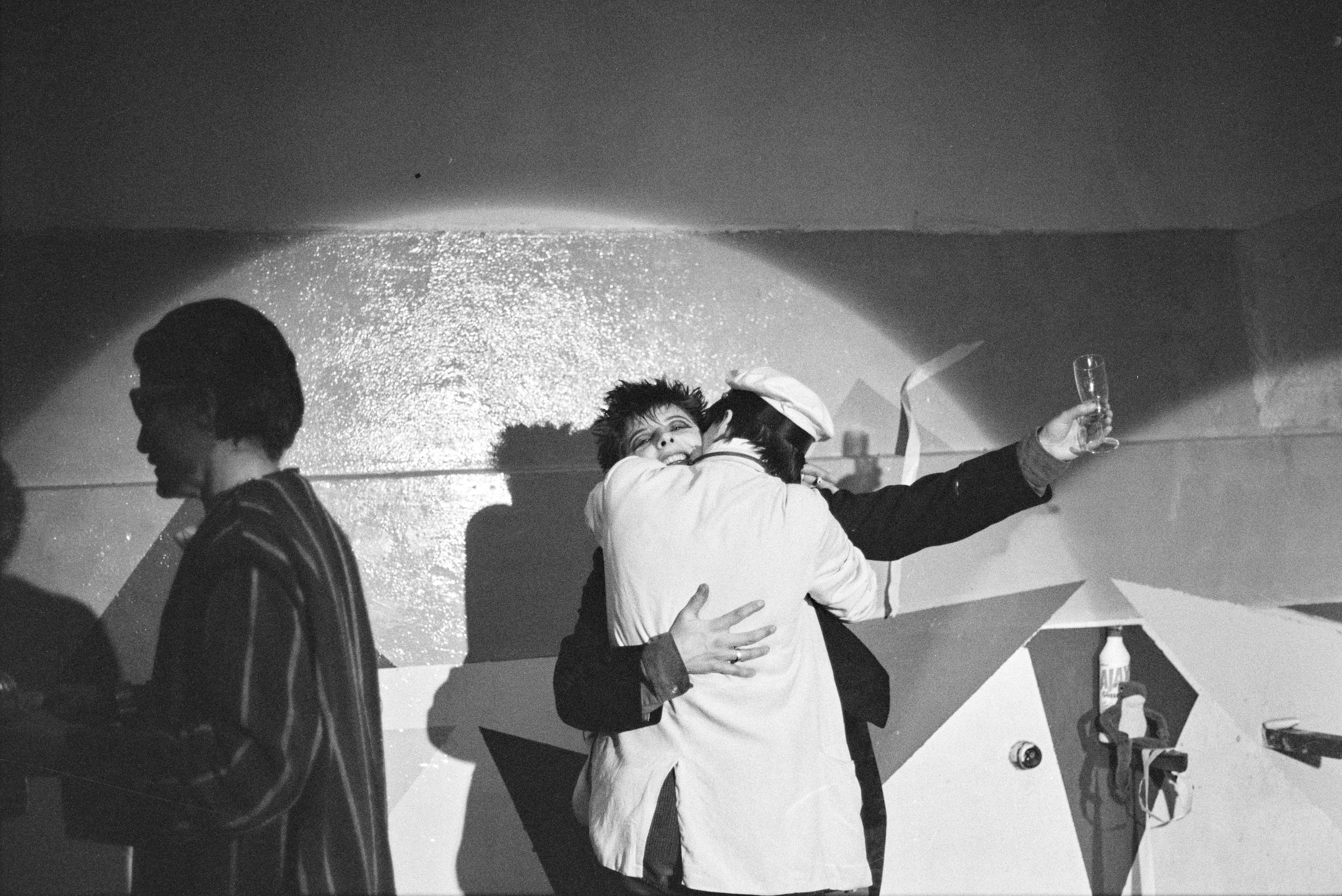 Performance "Die Liaison" von Martina Siebert und Ursula Bierther im Pelze 1982 K3 N1 (2023-09-18) (Schwules Museum RR-F)
