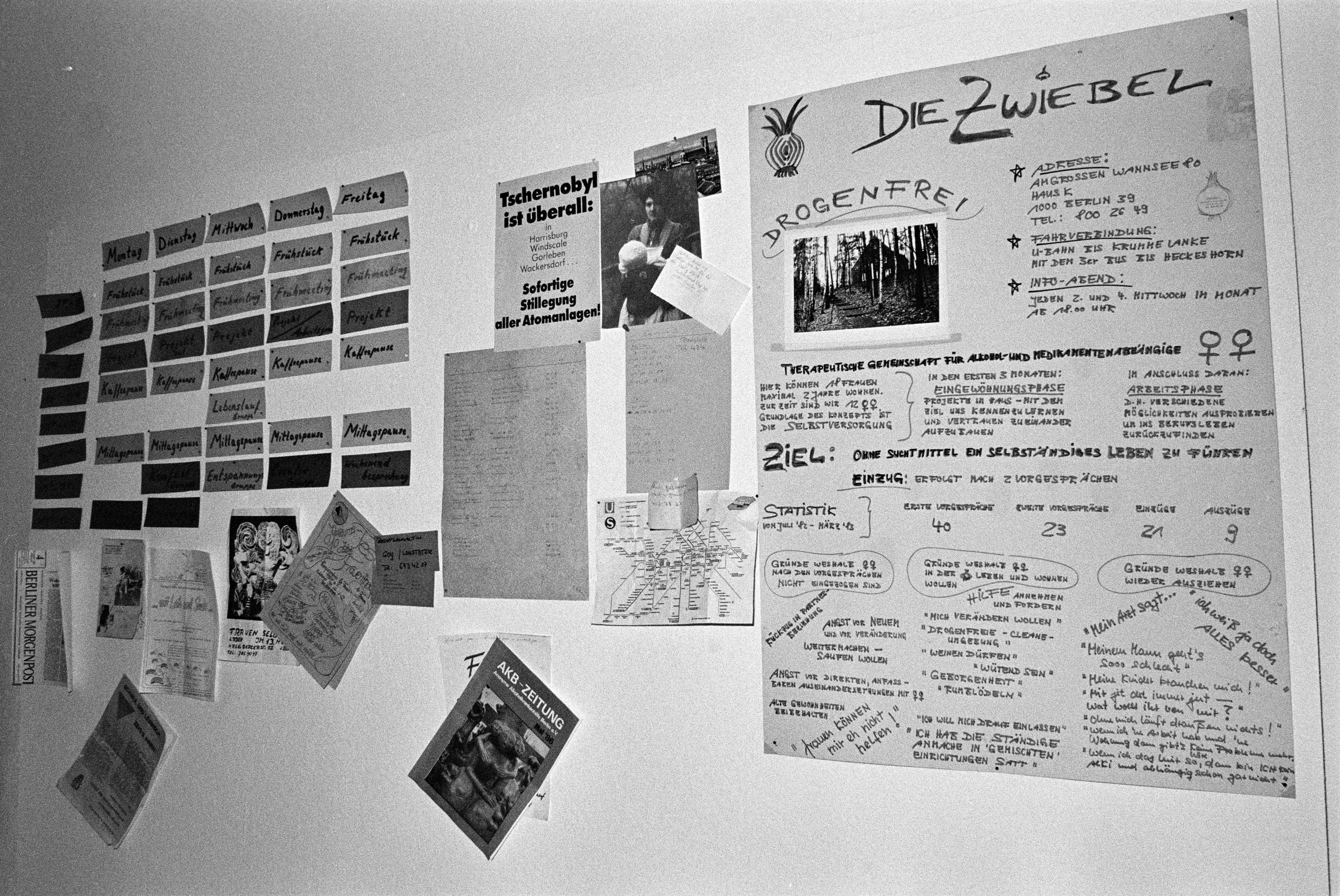 Die Zwiebel - Therapeutischer Wohnverbund für abhängigkeitserkrankte Menschen 1986 K1 N3 (2023-09-18) (Schwules Museum RR-F)