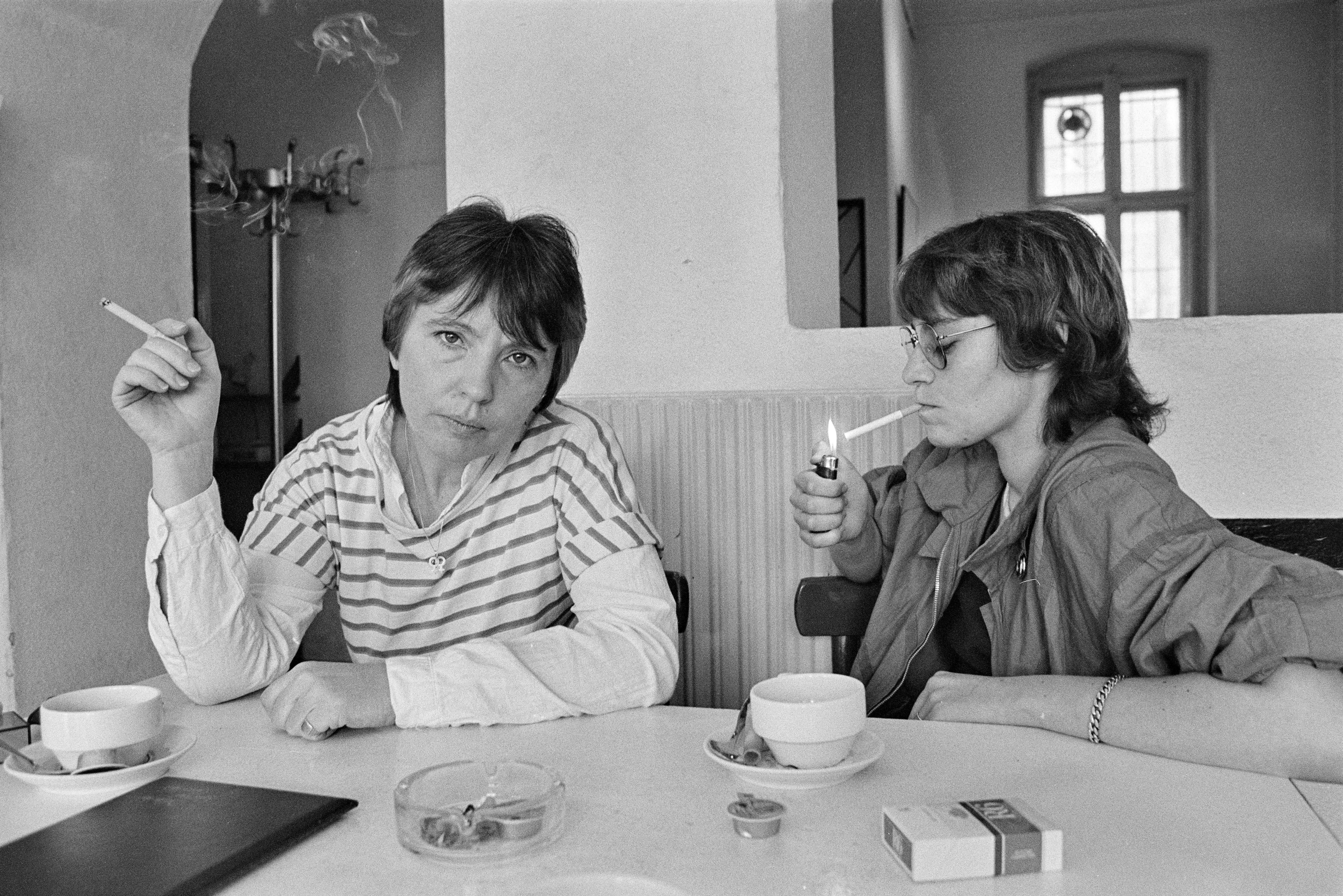 Porträtserie Brigitte Reinberg und Edith Roßbach 1984 K1 N1 (2023-09-18) (Schwules Museum CC BY)