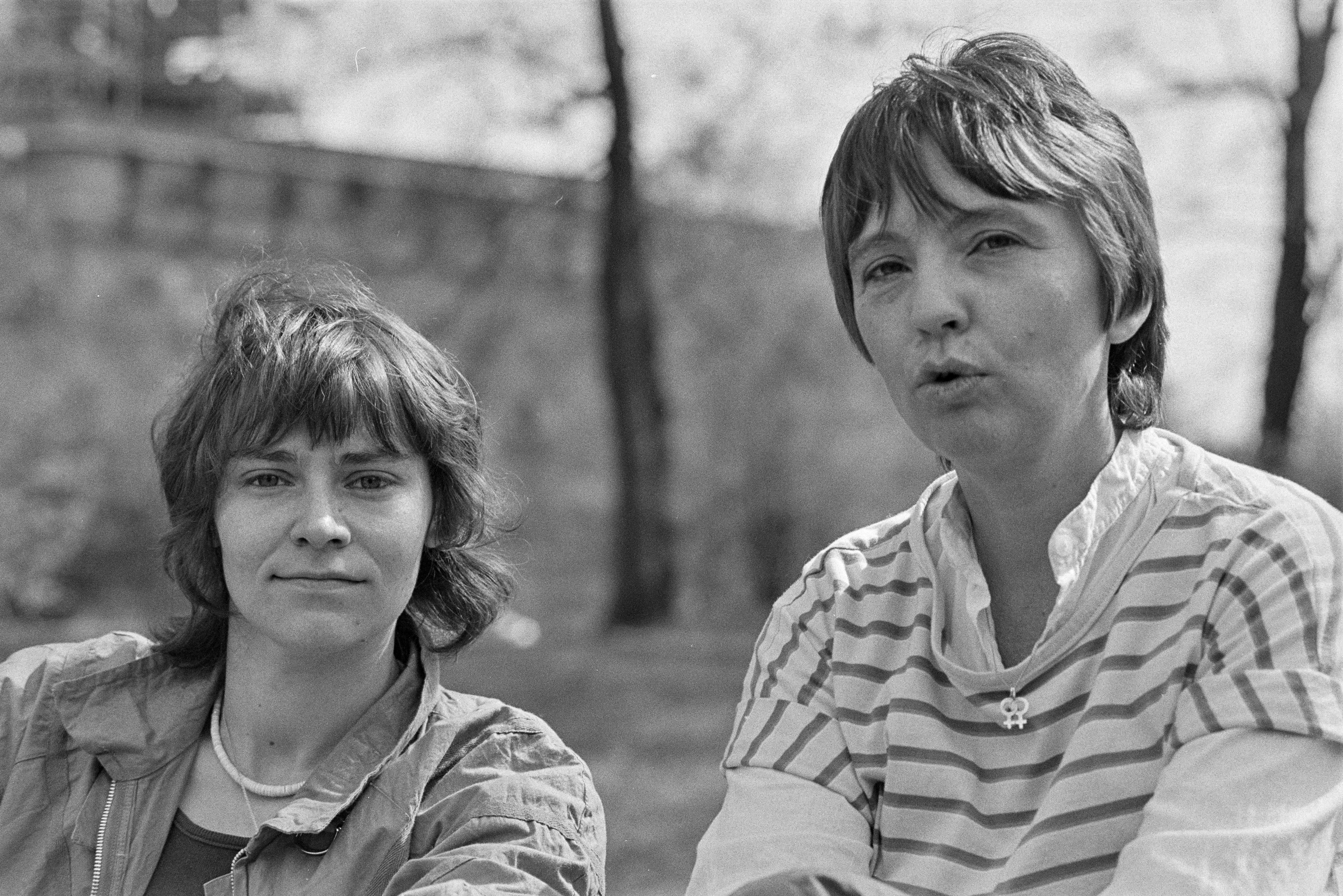 Porträtserie Brigitte Reinberg und Edith Roßbach 1984 K1 N4 (2023-09-18) (Schwules Museum RR-F)