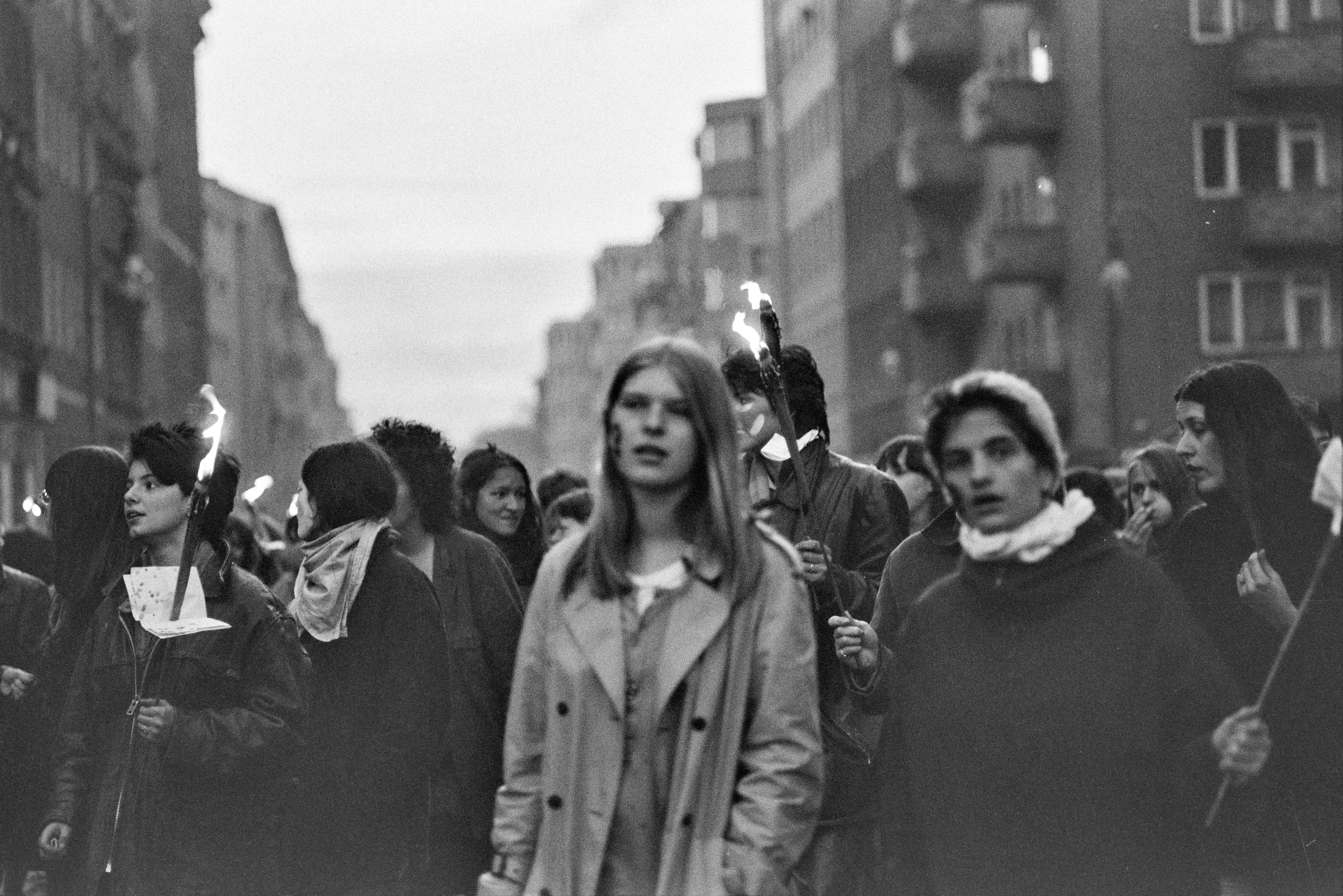 Walpurgisnacht Demonstration Kreuzberg 1982 K1 N15 (2023-09-18) (Schwules Museum RR-F)