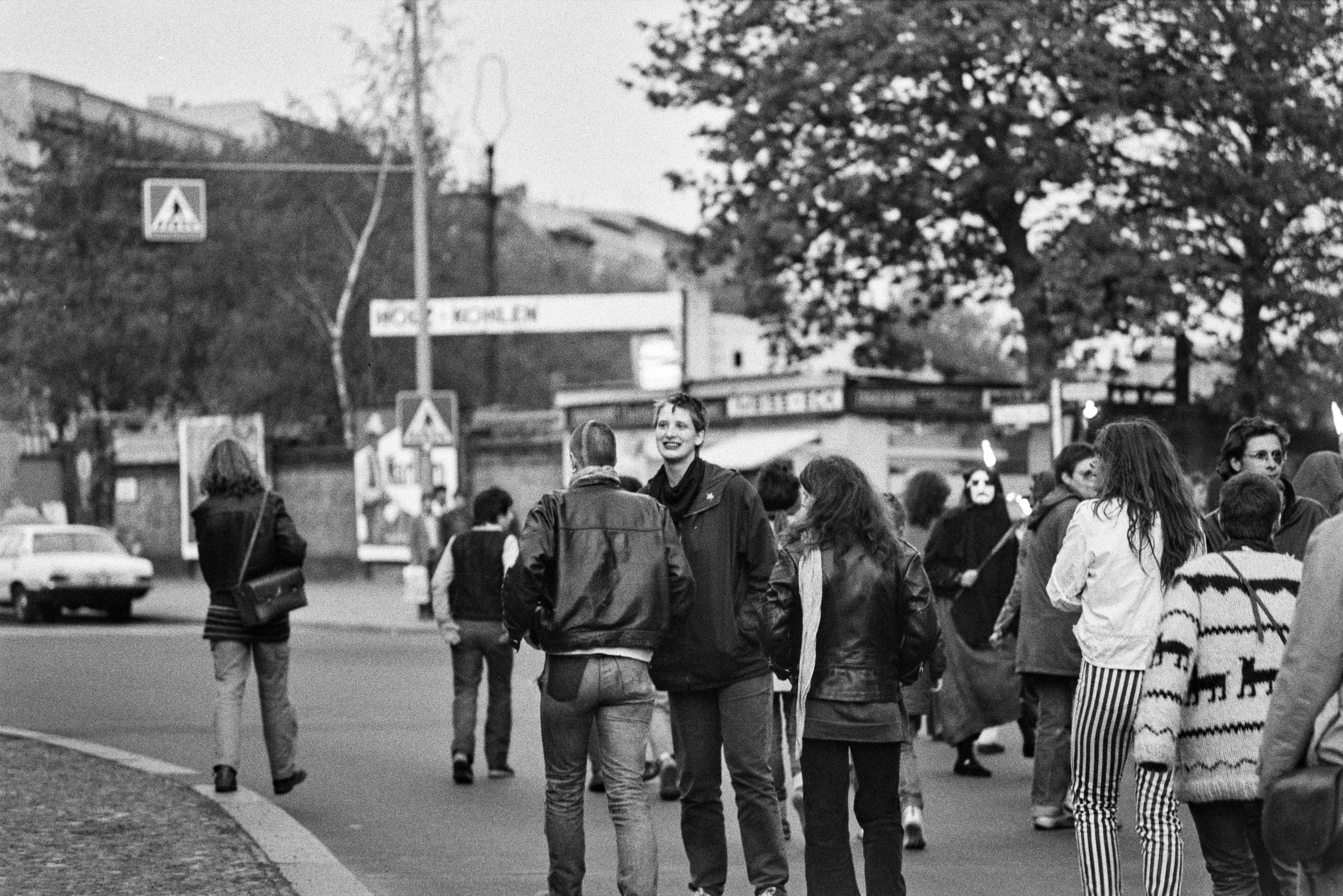 Walpurgisnacht Demonstration Kreuzberg 1982 K1 N18 (2023-09-18) (Schwules Museum RR-F)