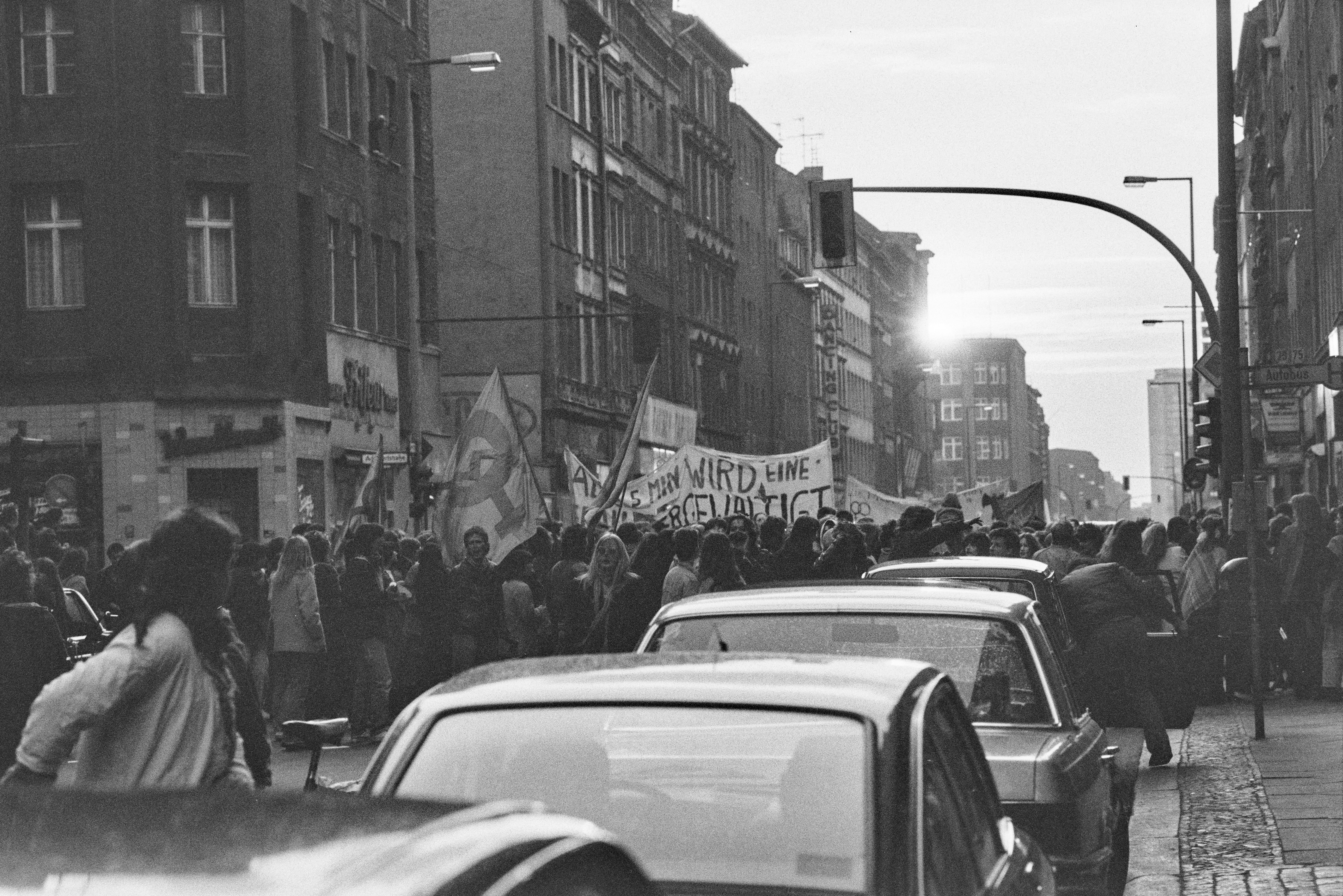 Walpurgisnacht Demonstration Kreuzberg 1982 K2 N22 (2023-09-18) (Schwules Museum RR-F)