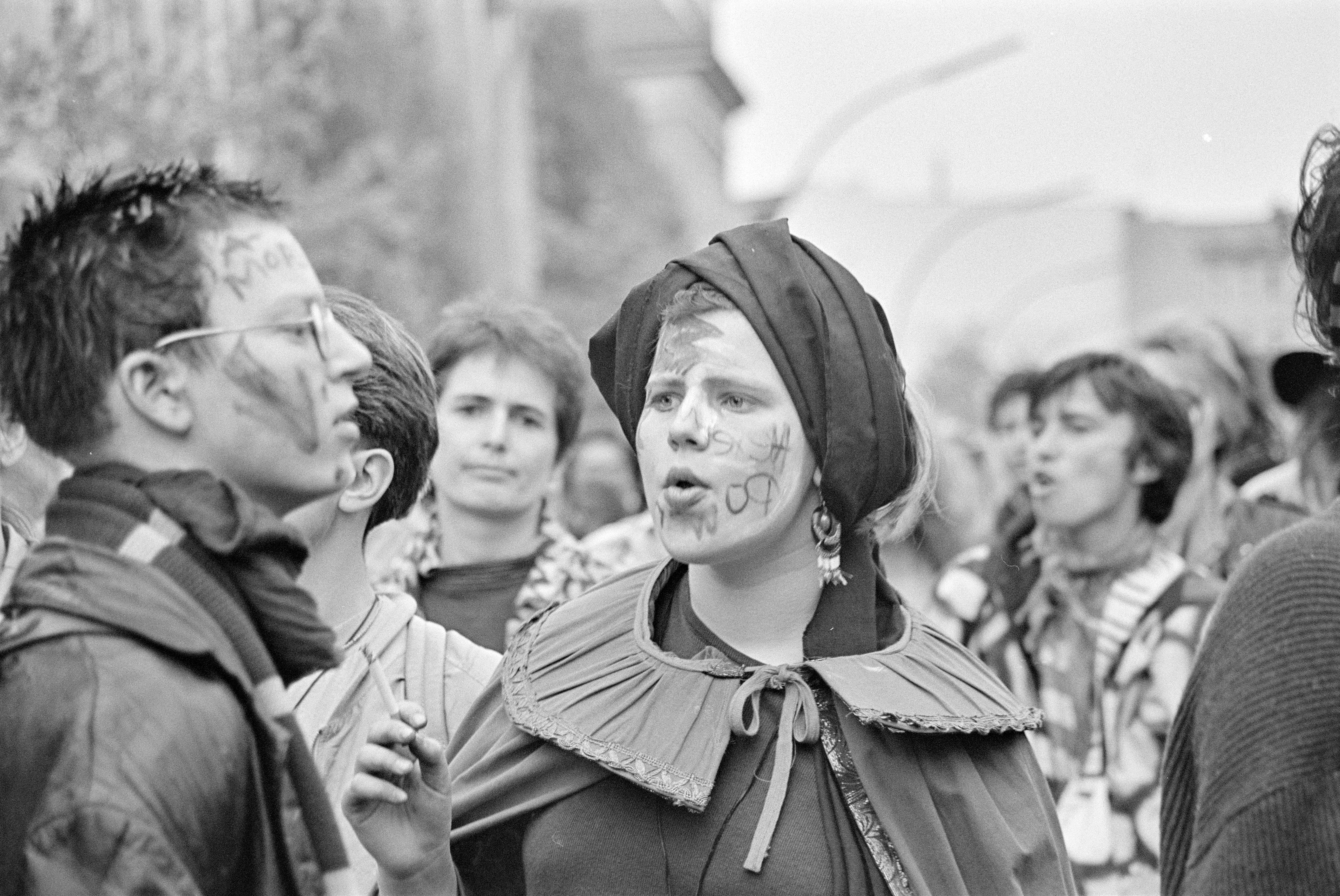 Walpurgisnacht Demonstration 1992 K2 N30 (2023-09-18) (Schwules Museum RR-F)