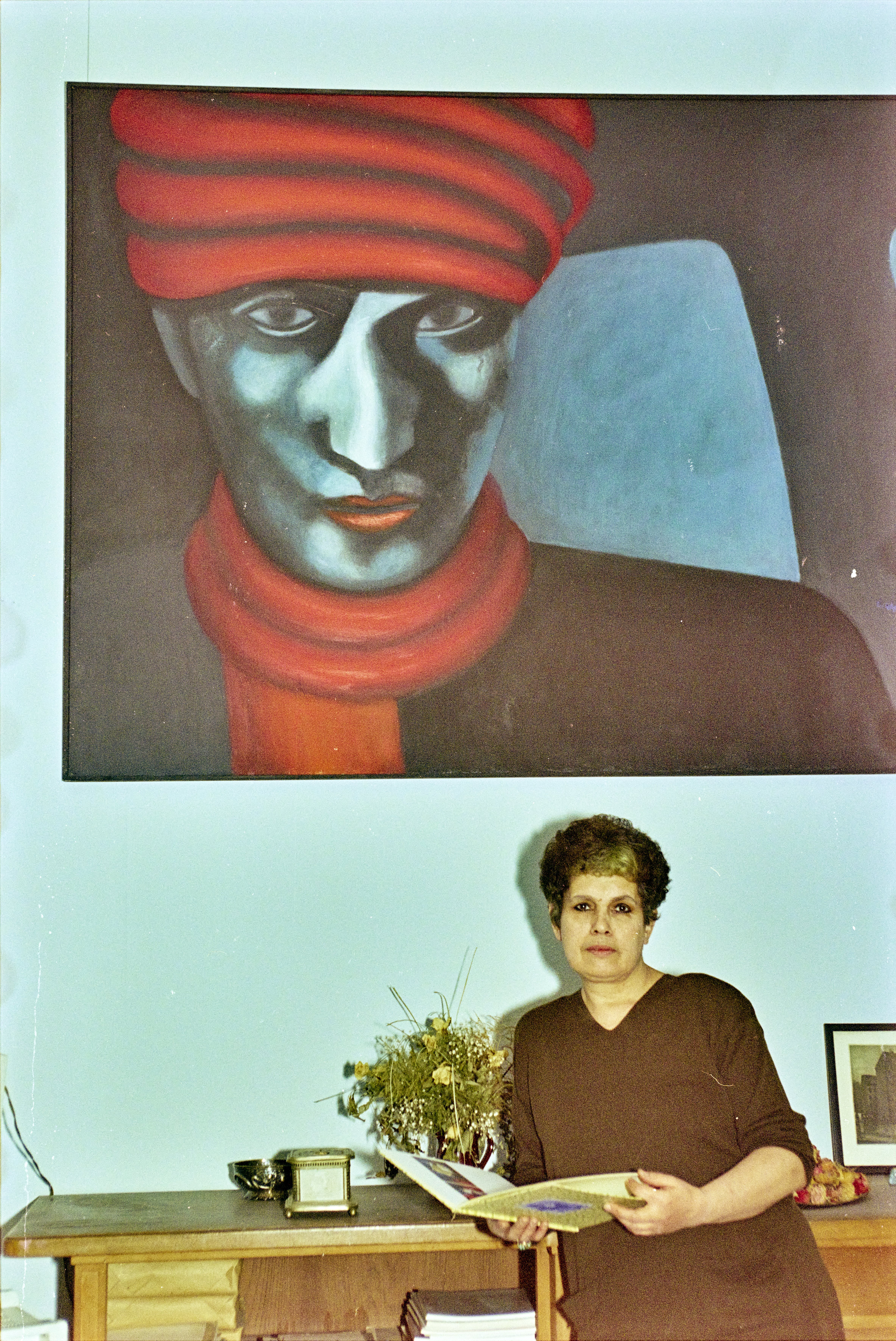 Porträtserie Sarah Haffner 1994 K1 N5 (2023-09-18) (Schwules Museum RR-F)