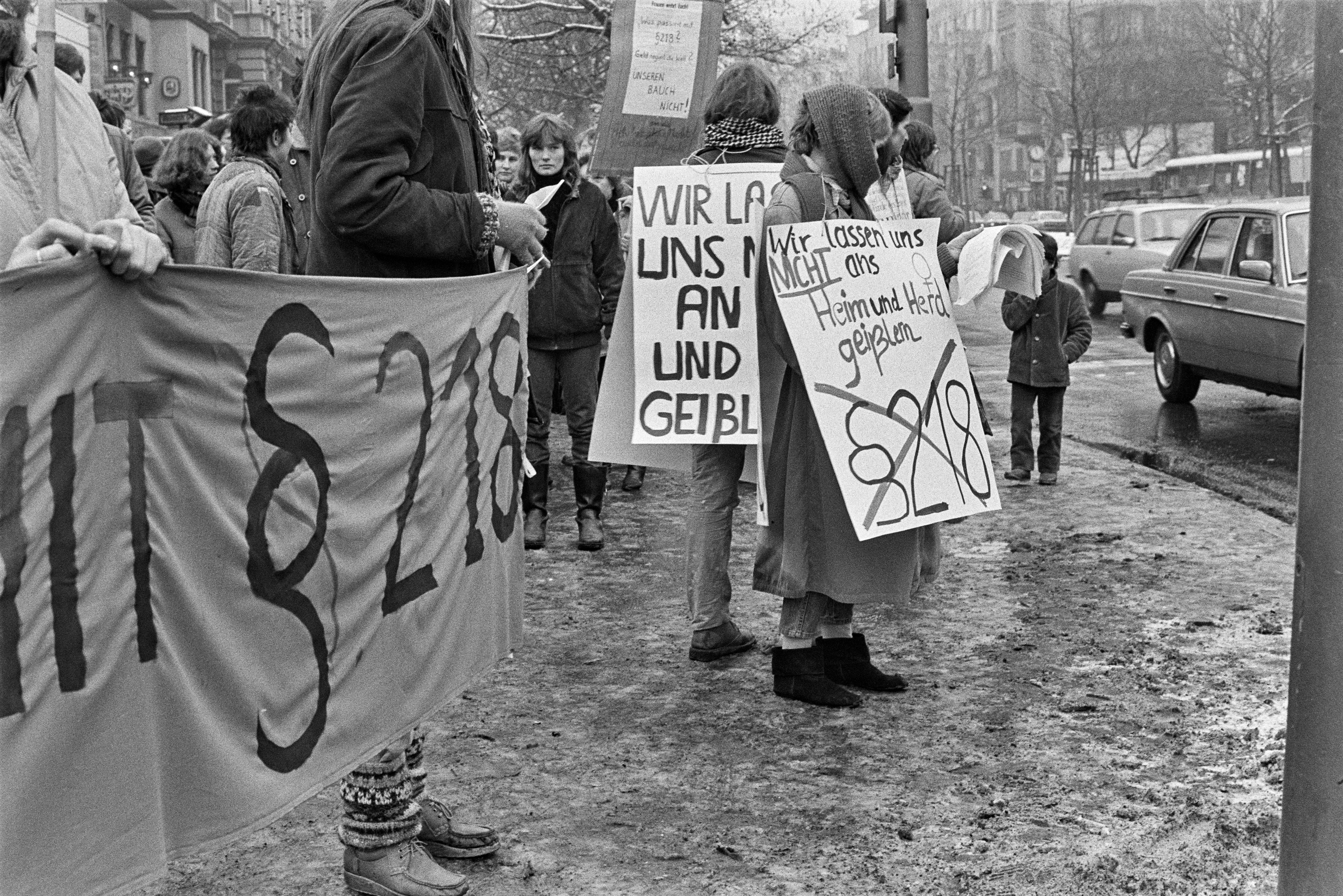 Demonstration gegen den "218 1984 K1 N20 (2023-09-18) (Schwules Museum RR-F)