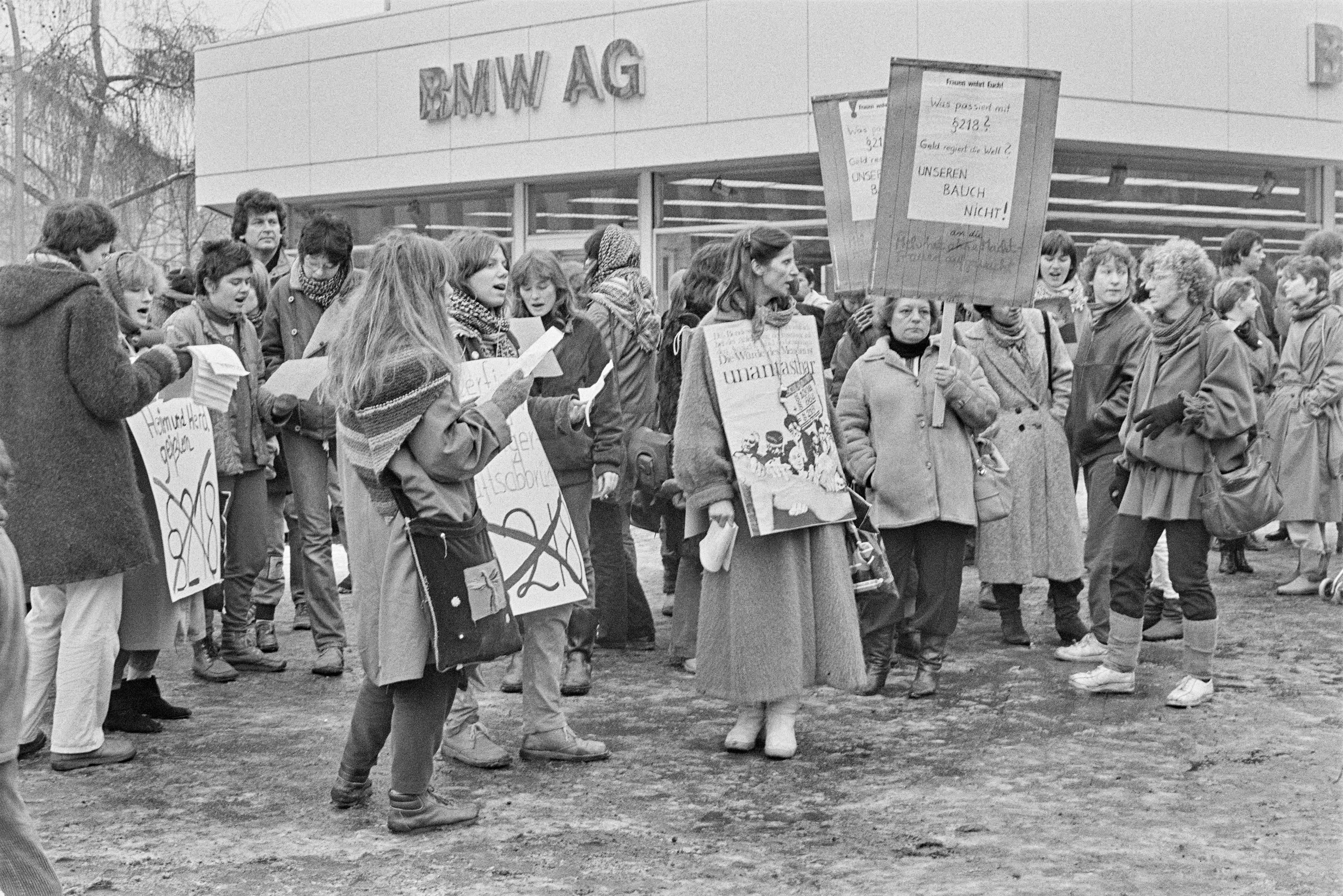 Demonstration gegen den "218 1984 K1 N23 (2023-09-18) (Schwules Museum RR-F)