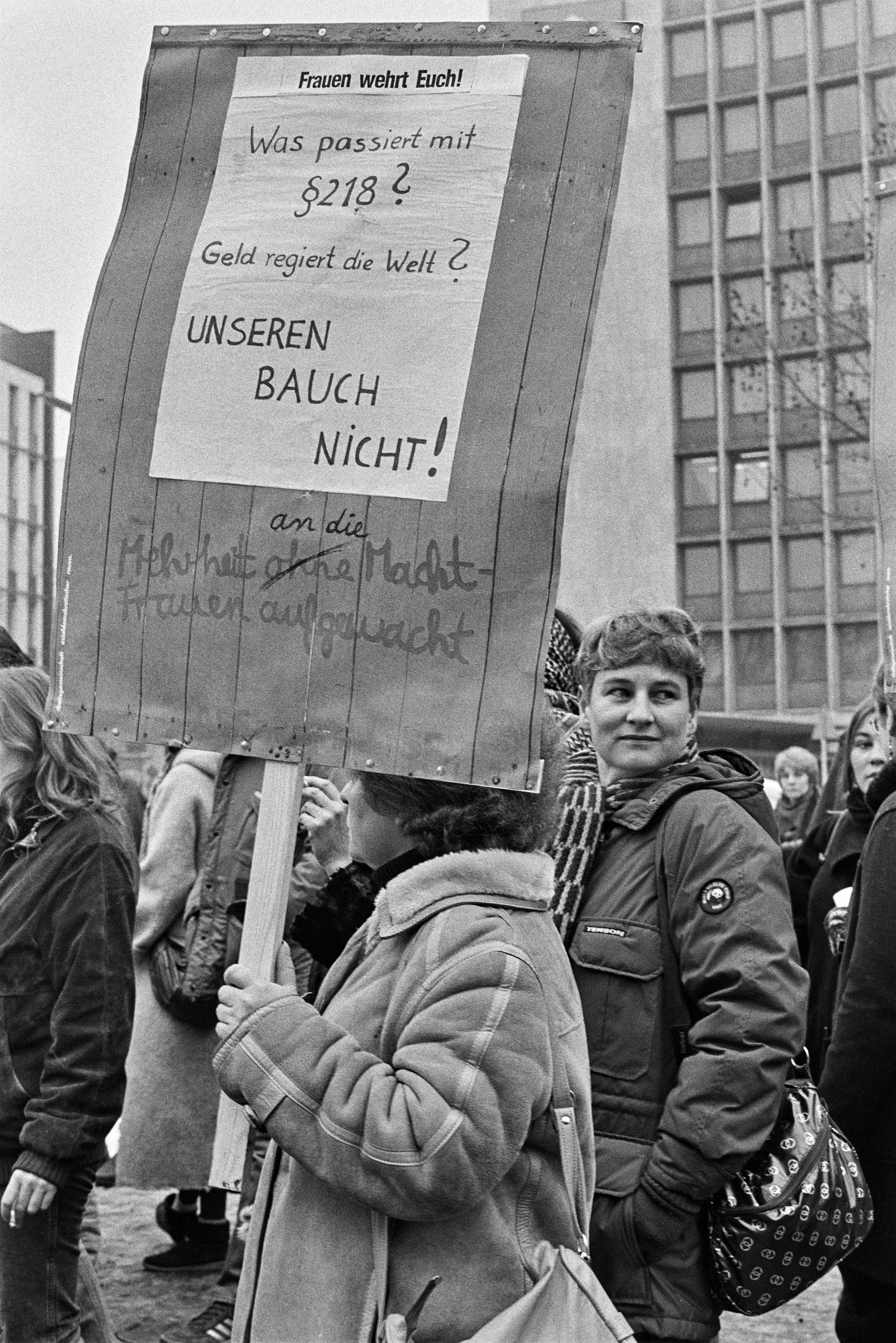 Demonstration gegen den "218 1984 K1 N26 (2023-09-18) (Schwules Museum RR-F)